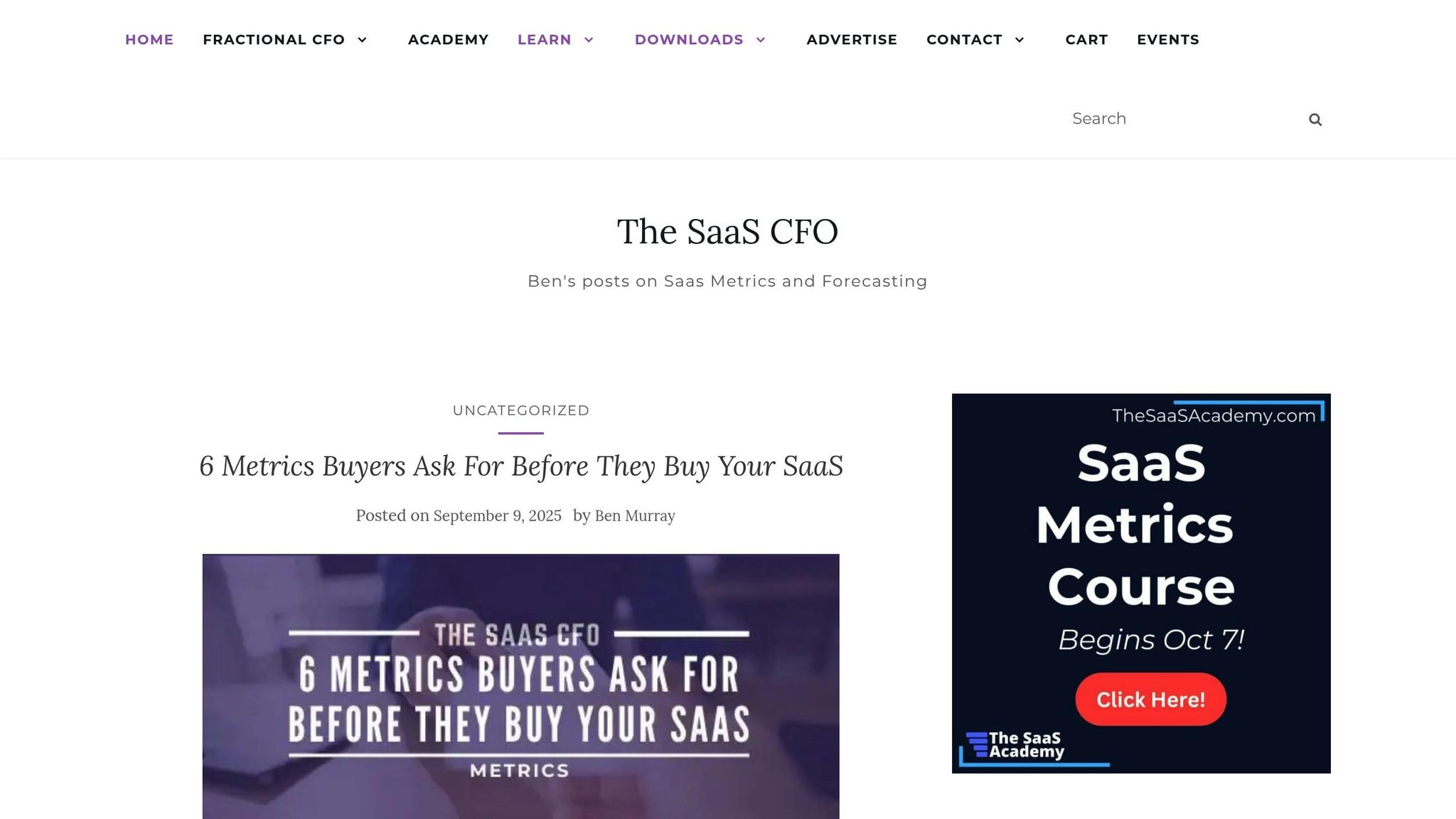 The SaaS CFO