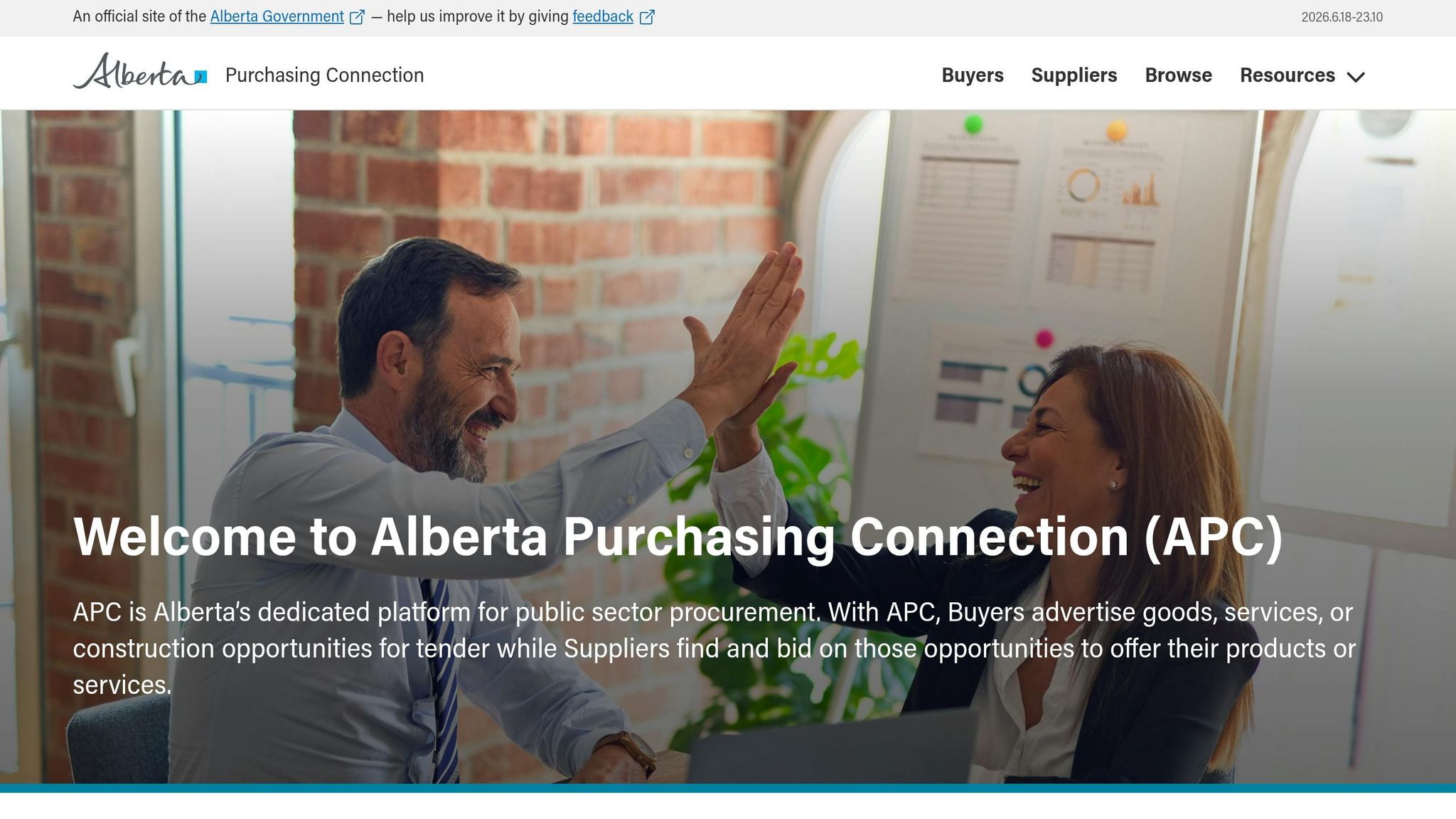 Alberta Purchasing Connection