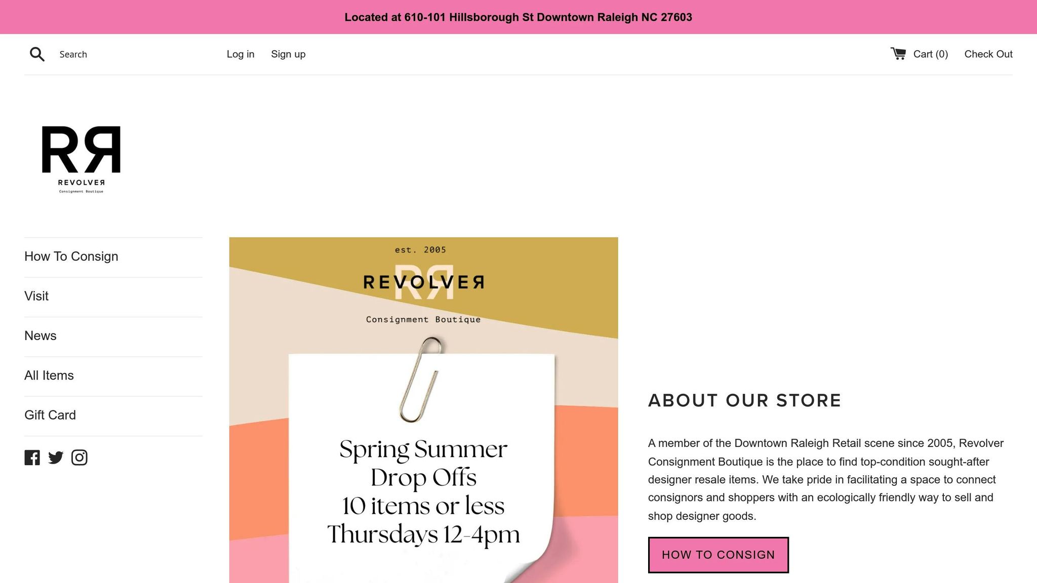 Revolver Consignment