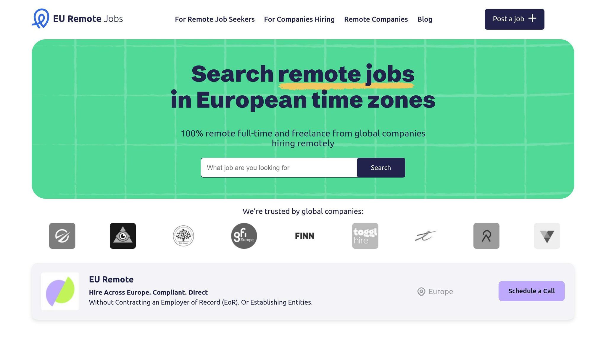 EU Remote Jobs