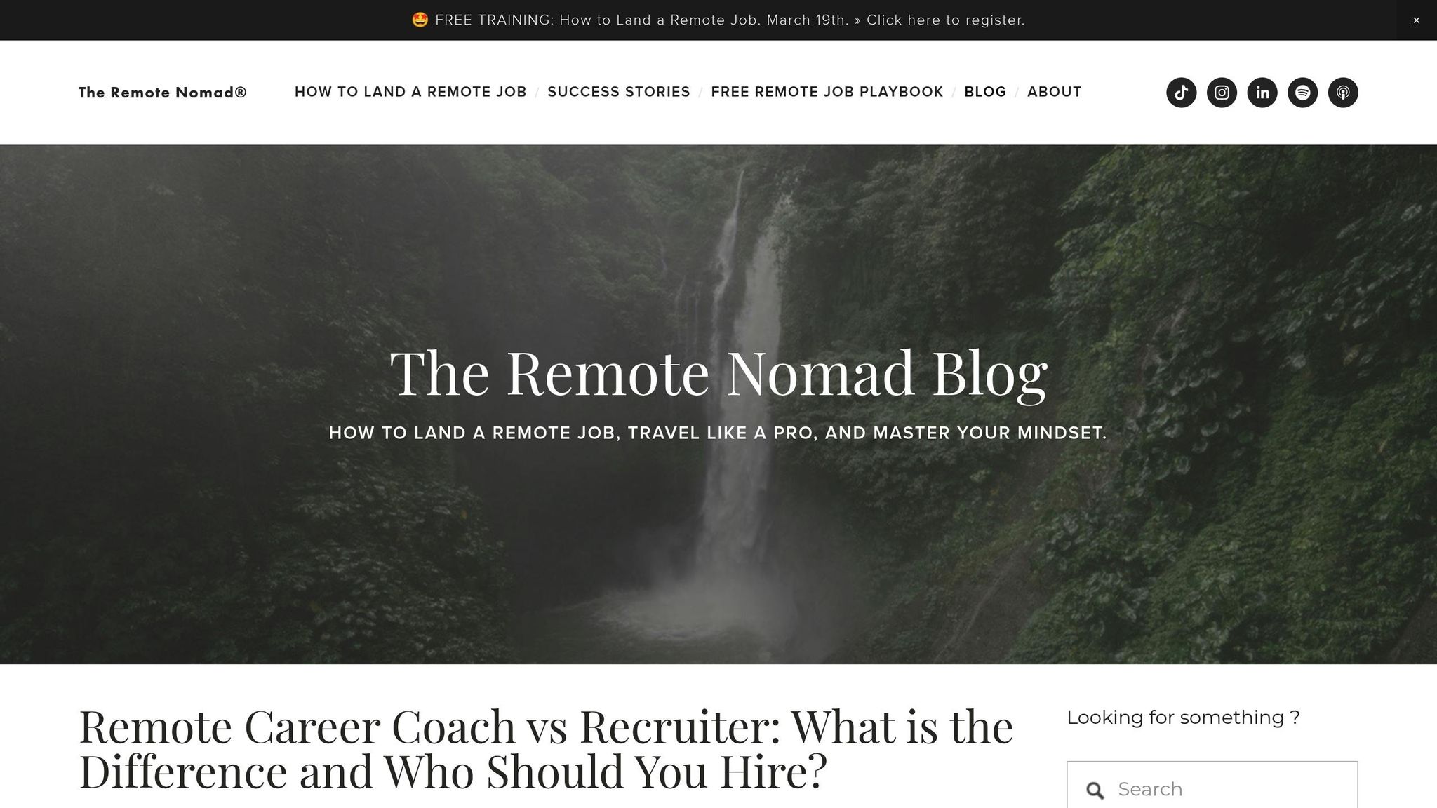 The Remote Nomad Blog