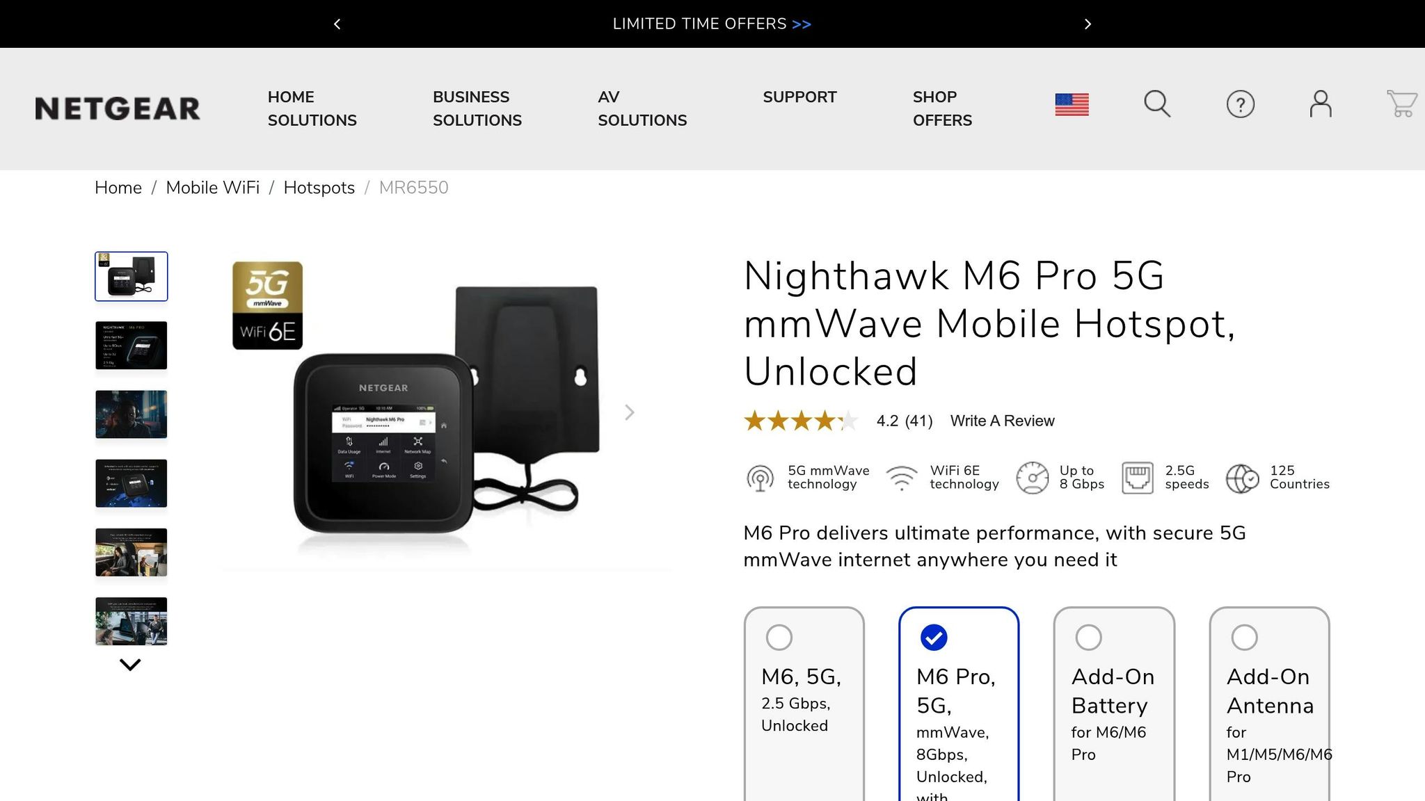 Netgear Nighthawk M6 Pro