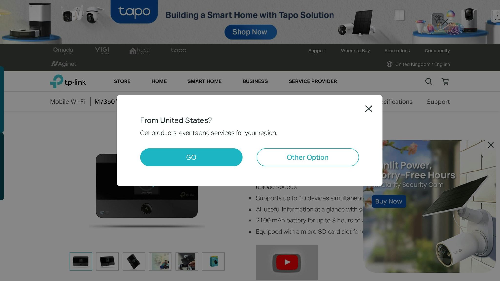TP-Link M7350