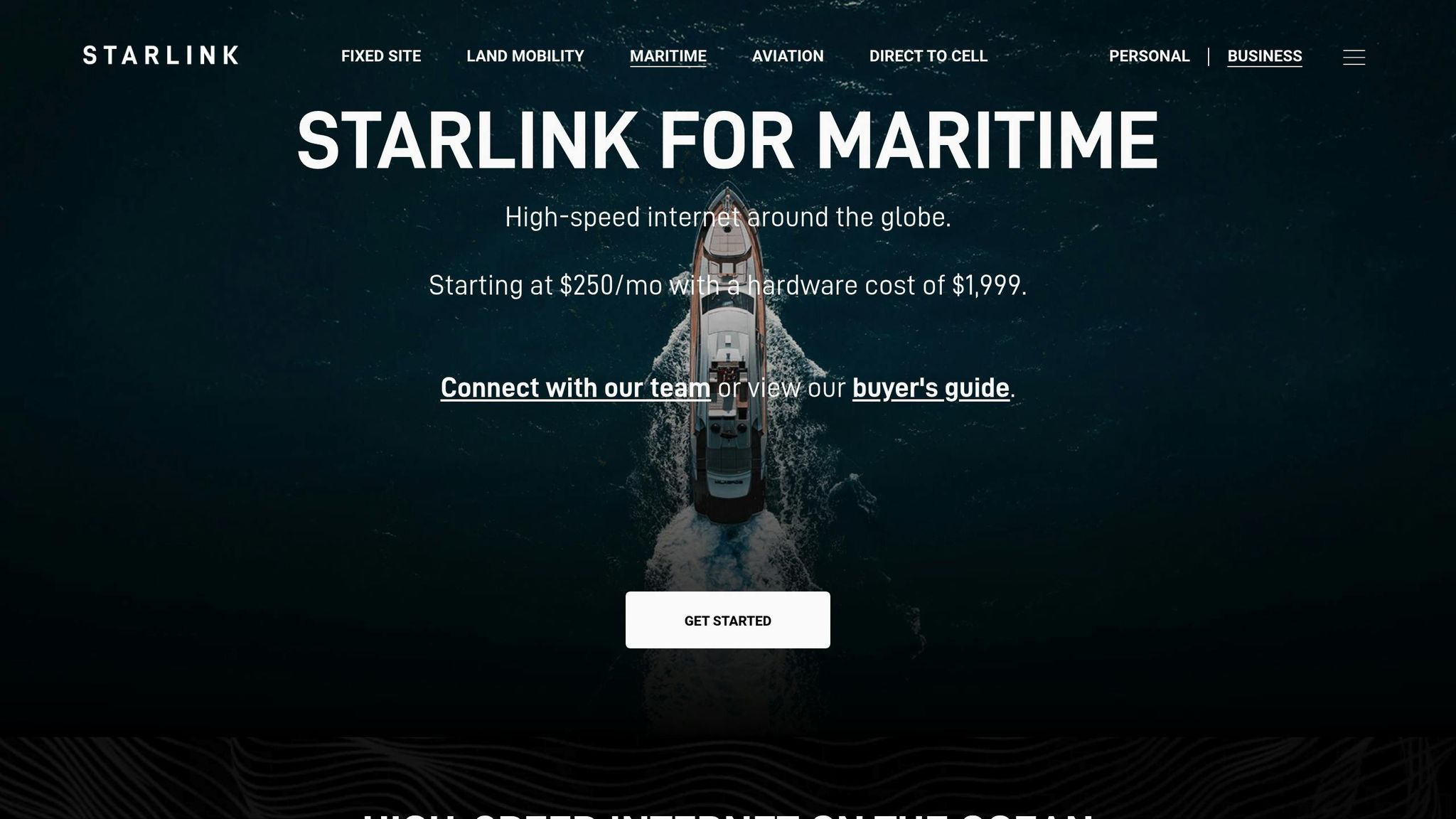 Starlink Maritime