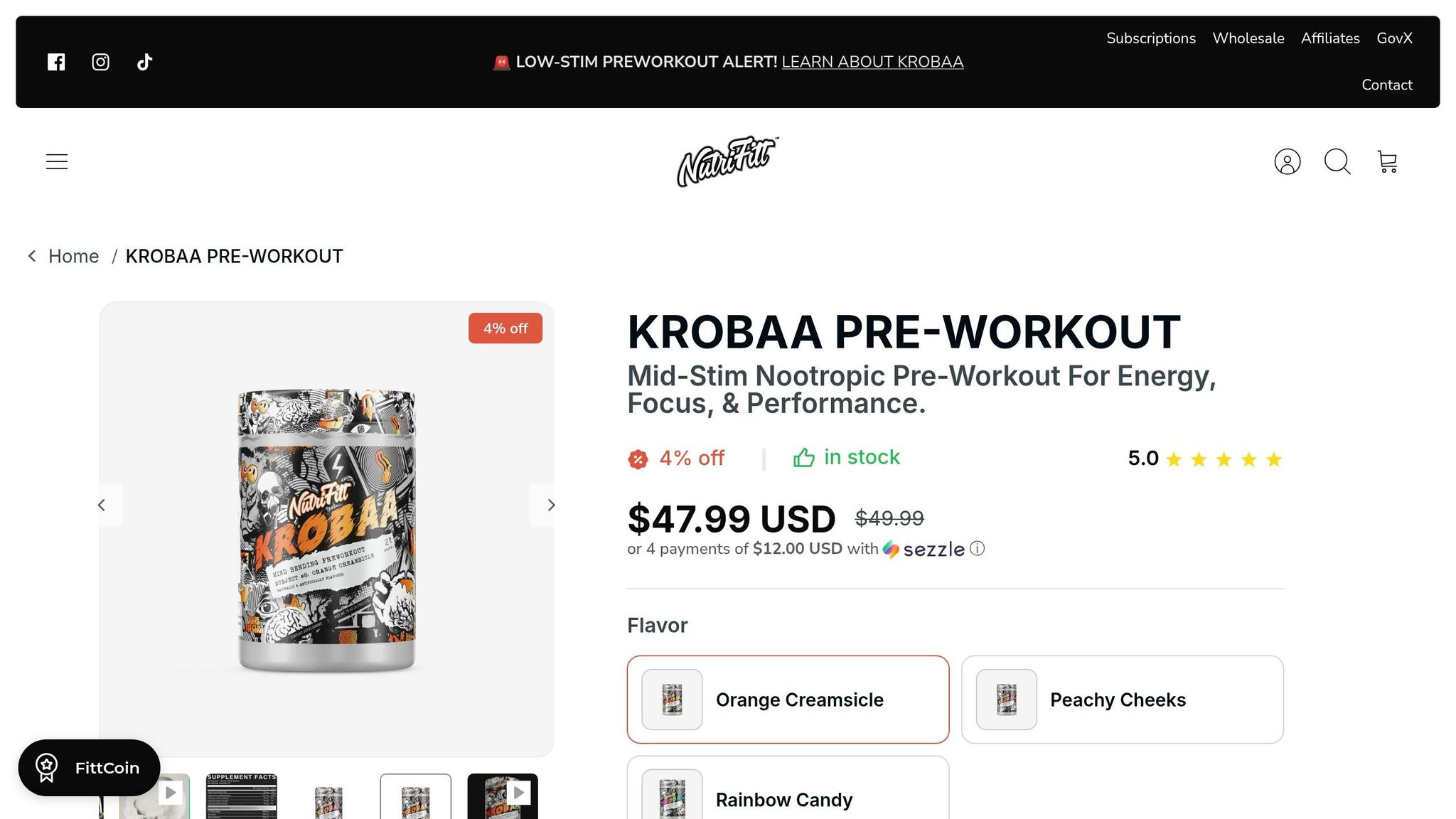 NutriFitt KROBAA