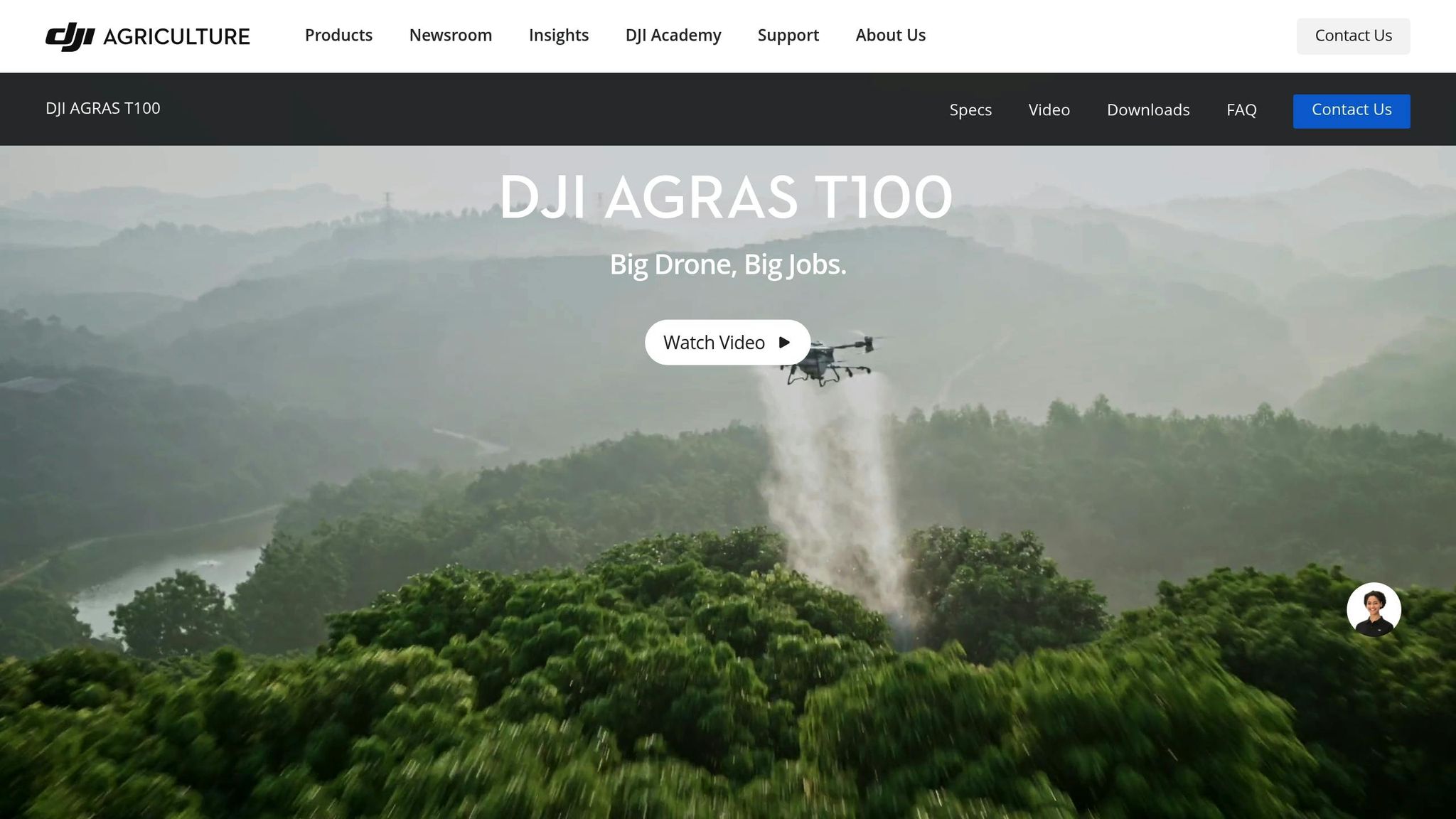 DJI Agras T100