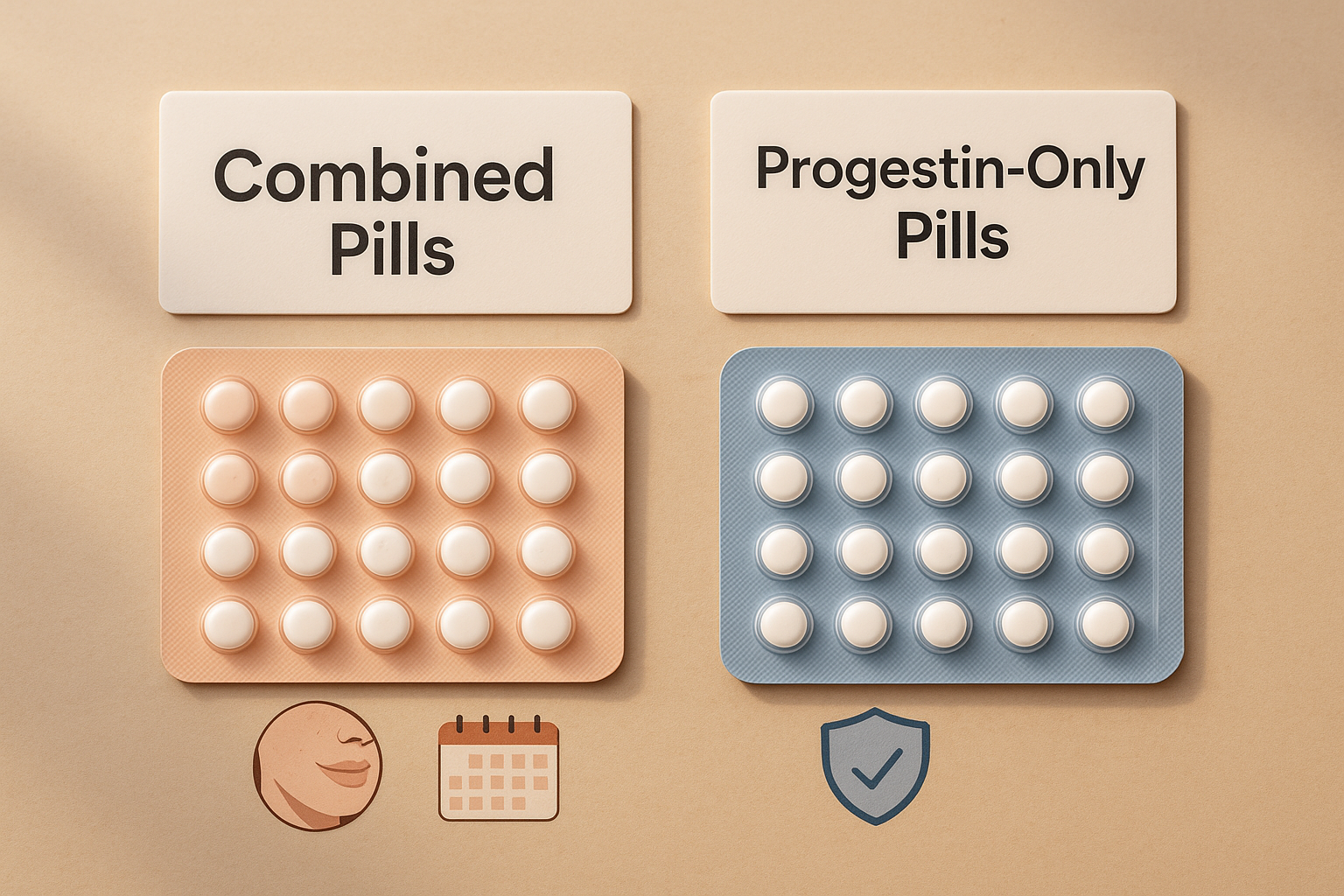 Combined vs. Progestin-Only Pills for PCOS
