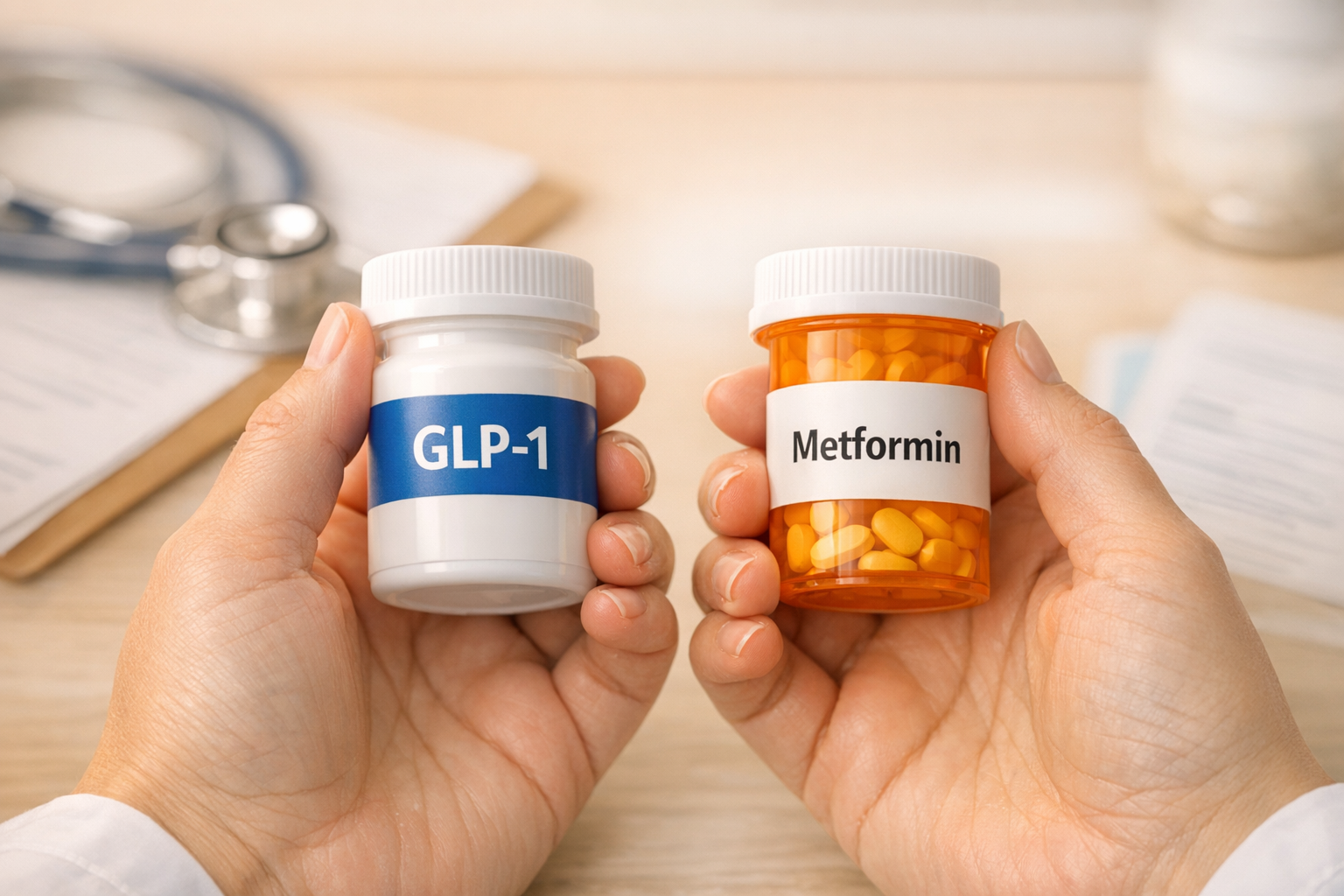 GLP-1 vs. Metformin: Adherence in PCOS Treatment