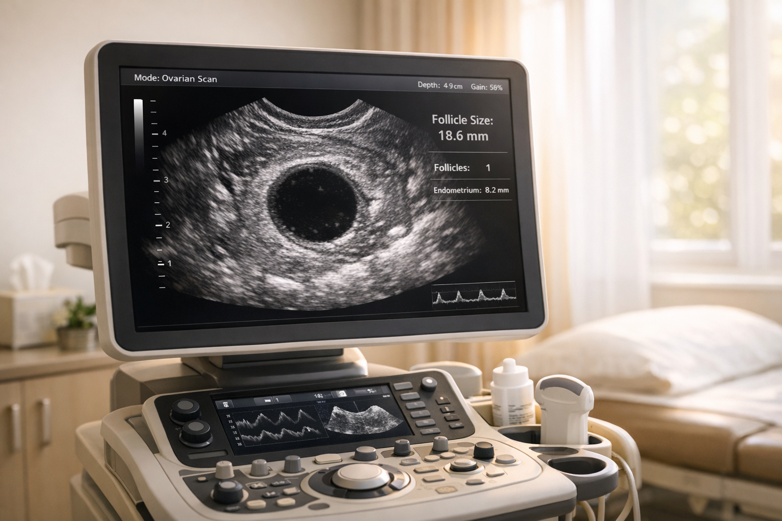 Ultrasound Monitoring During Clomiphene Cycles