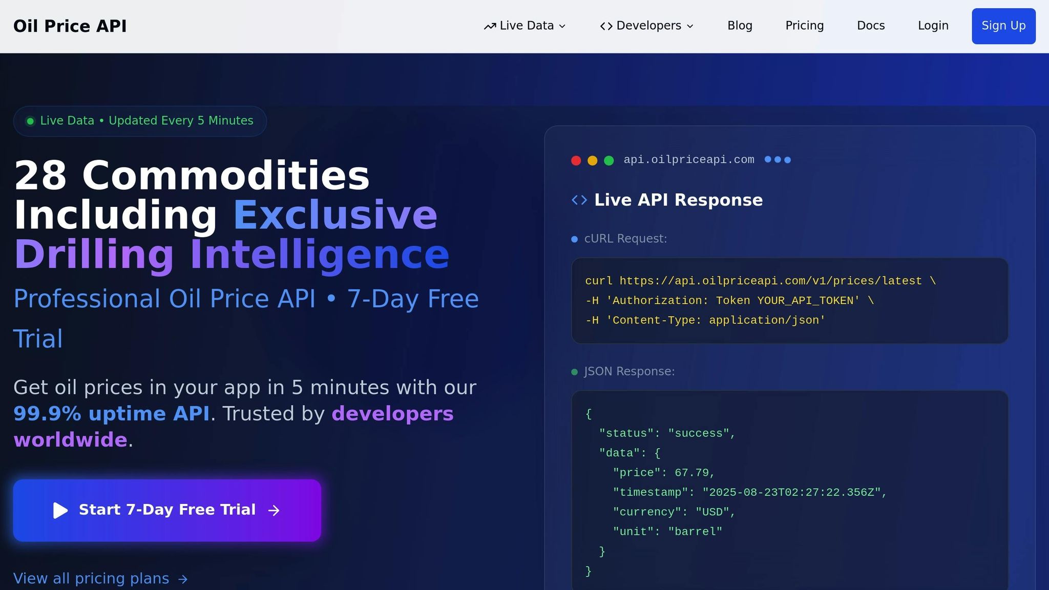 OilpriceAPI