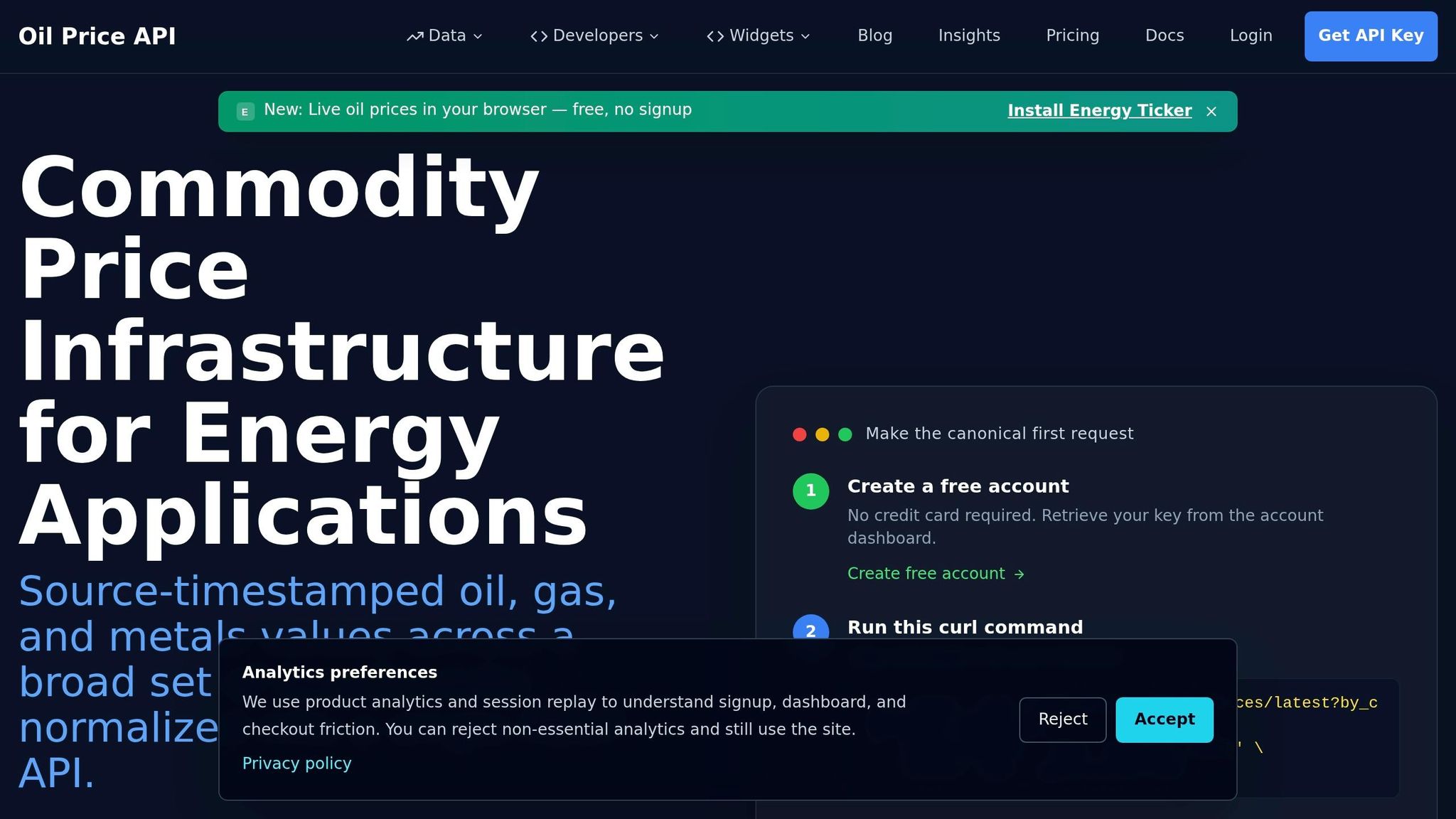 OilpriceAPI
