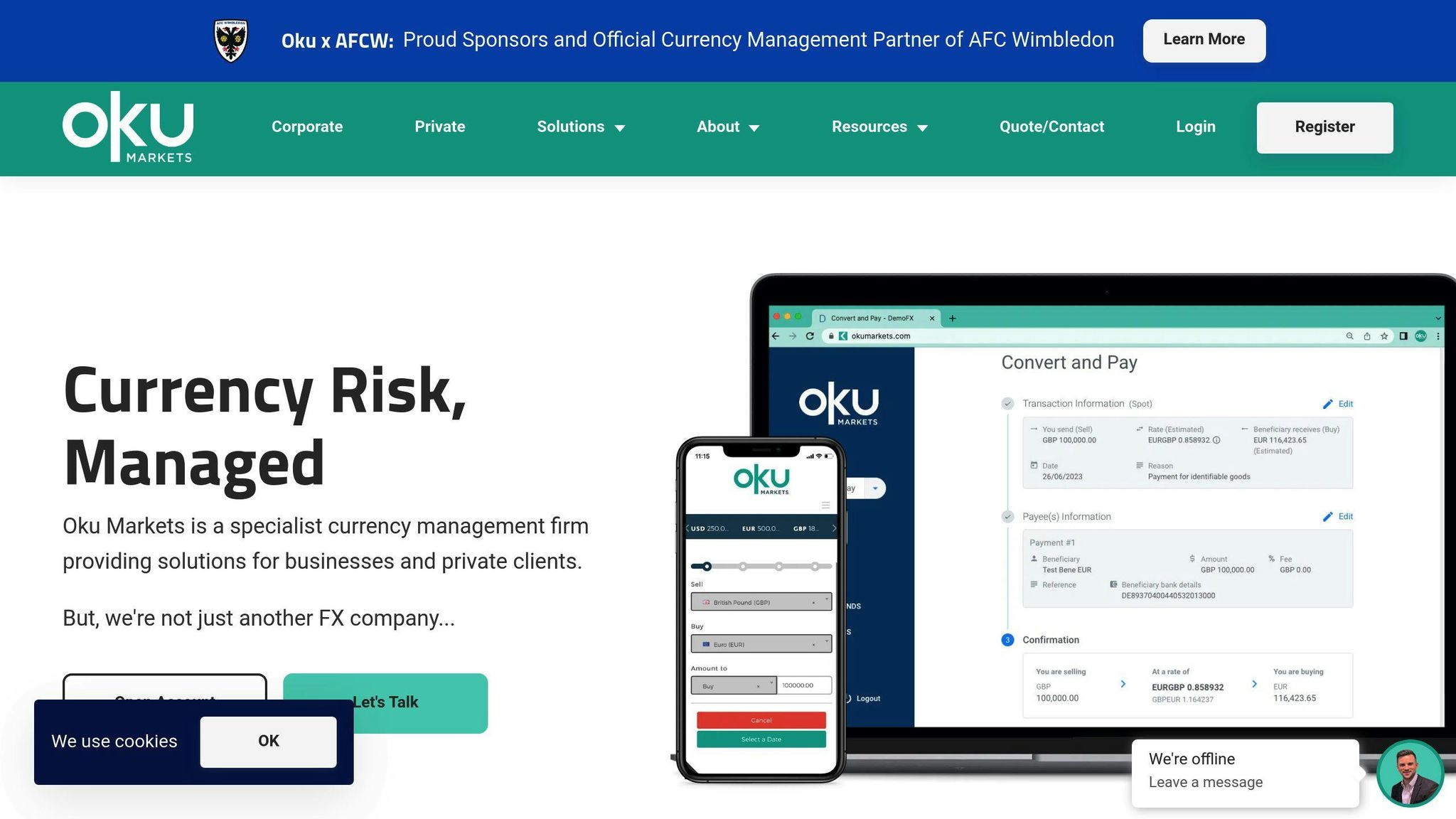 Oku Markets