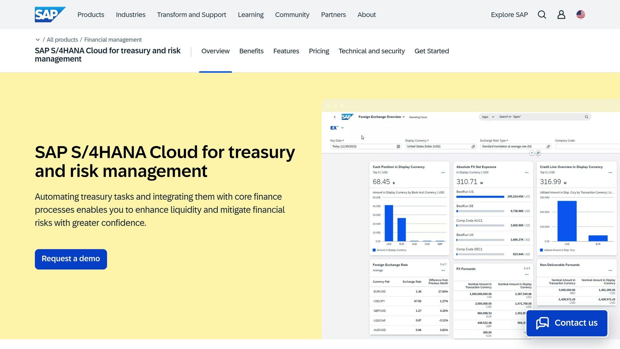 SAP Treasury