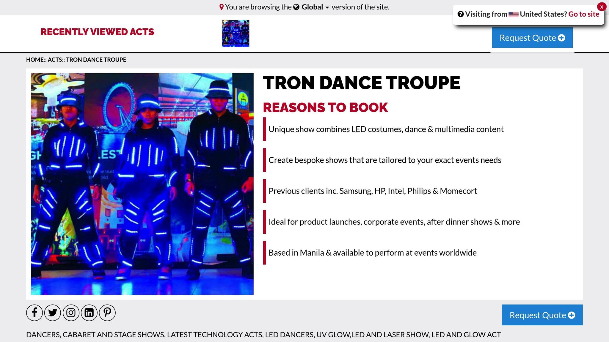 Tron Dancers