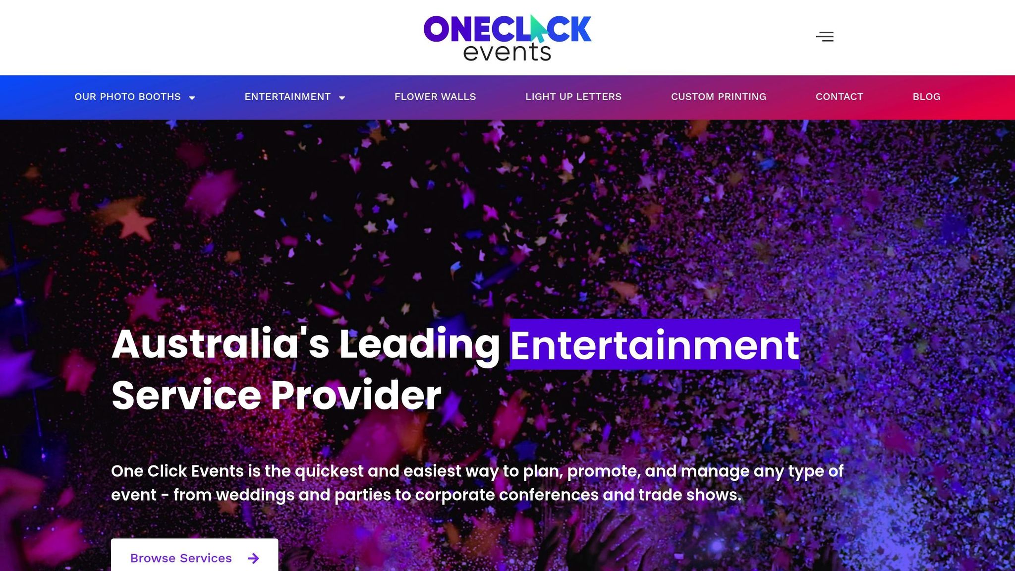 One Click Events