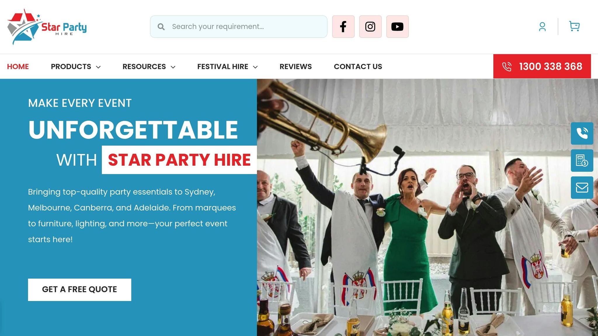 Star Party Hire
