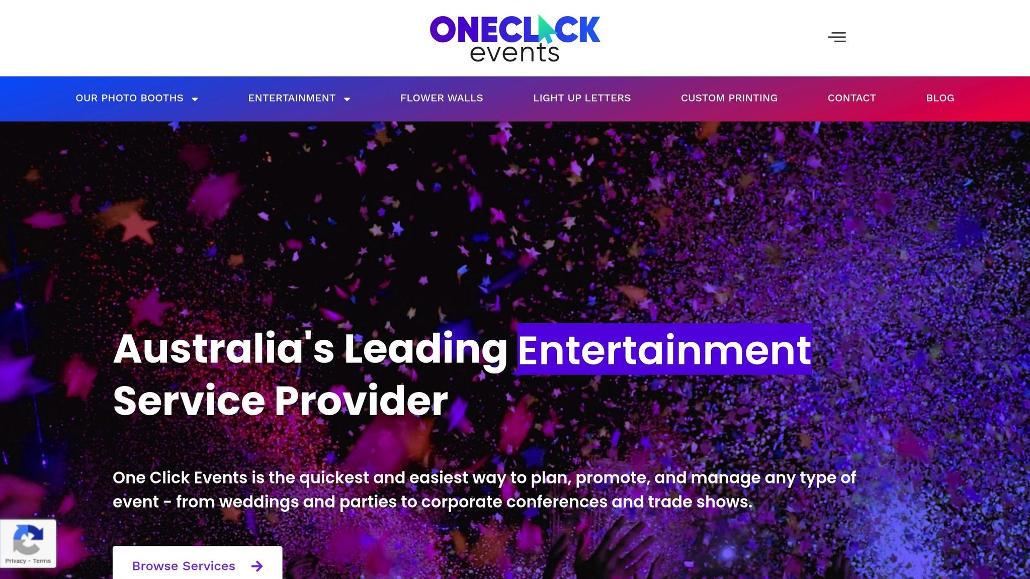 One Click Events