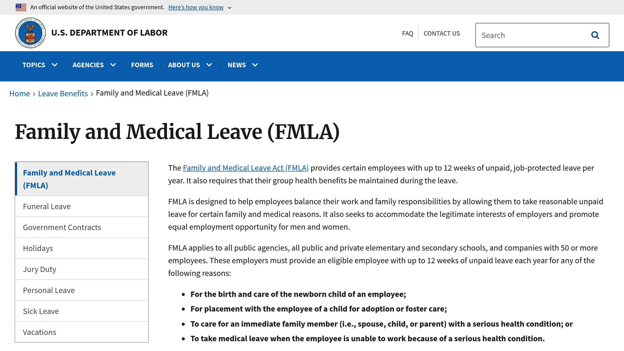FMLA