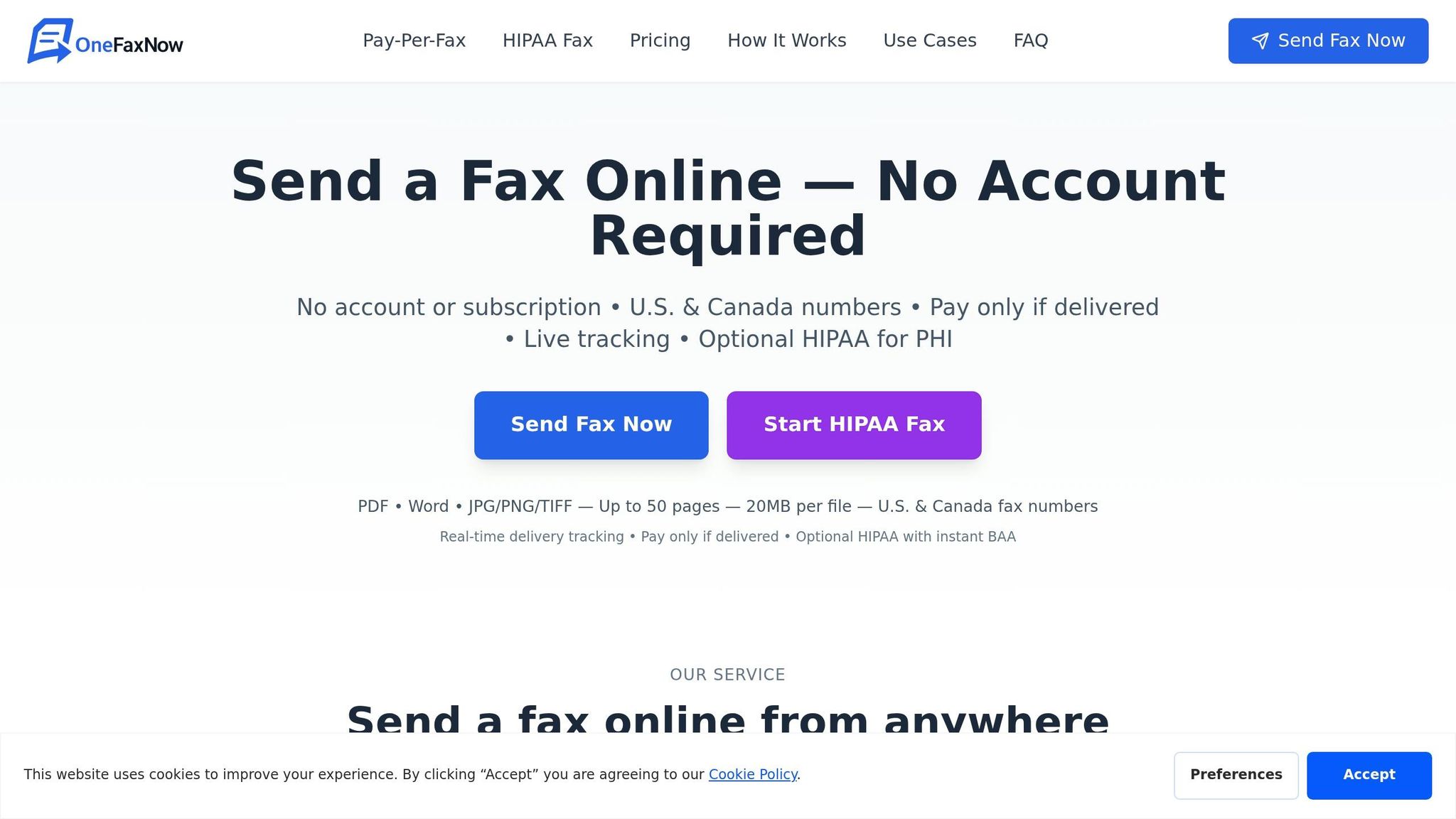OneFaxNow