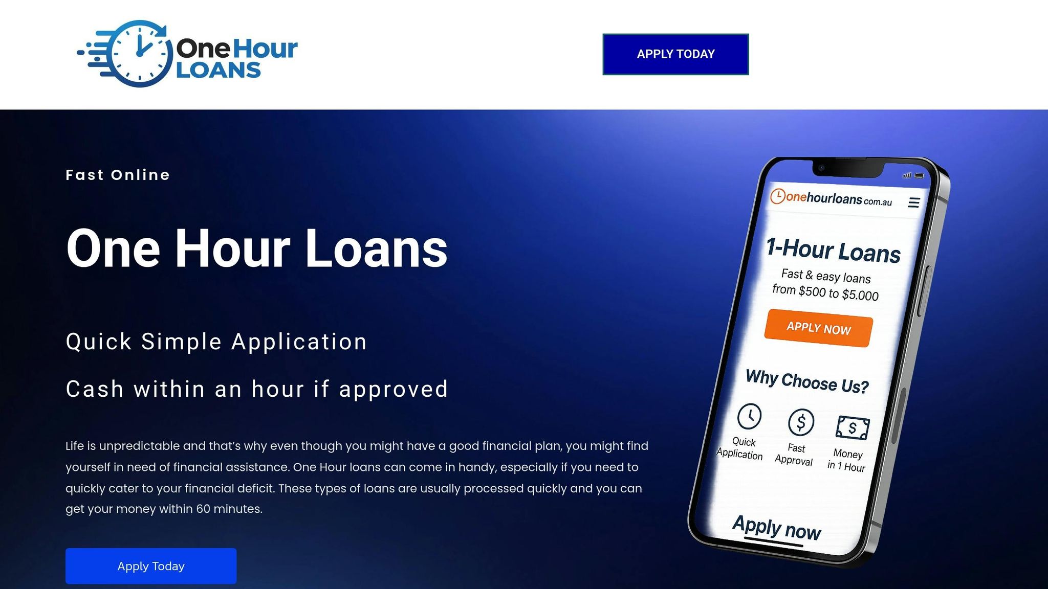 One Hour Loans