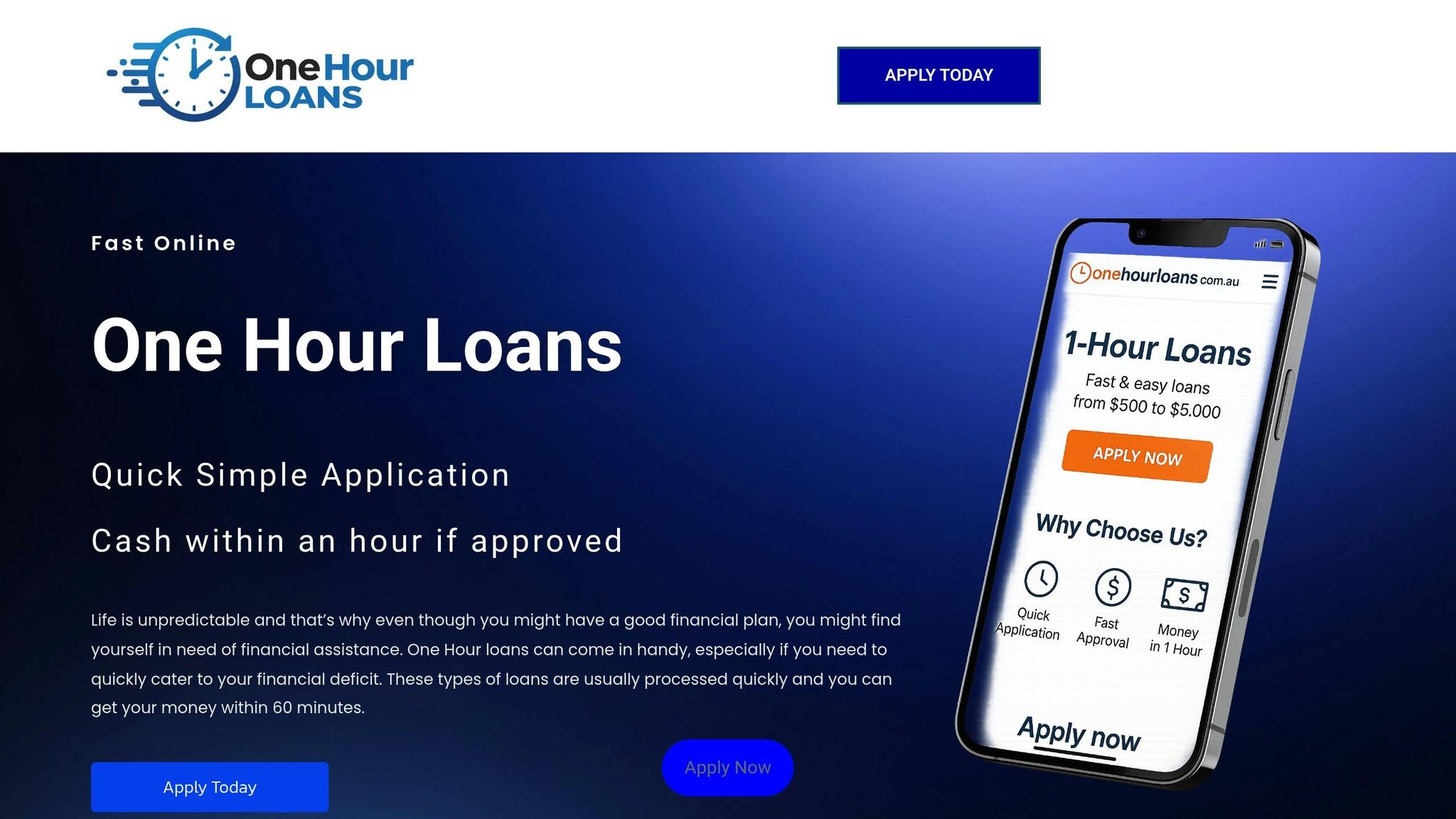 One Hour Loans