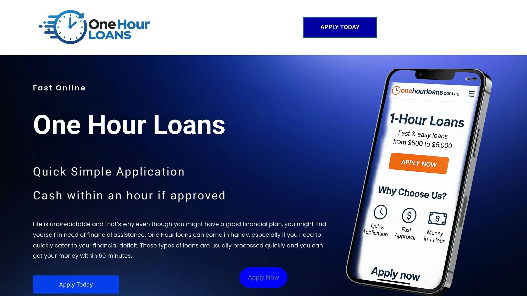 One Hour Loans