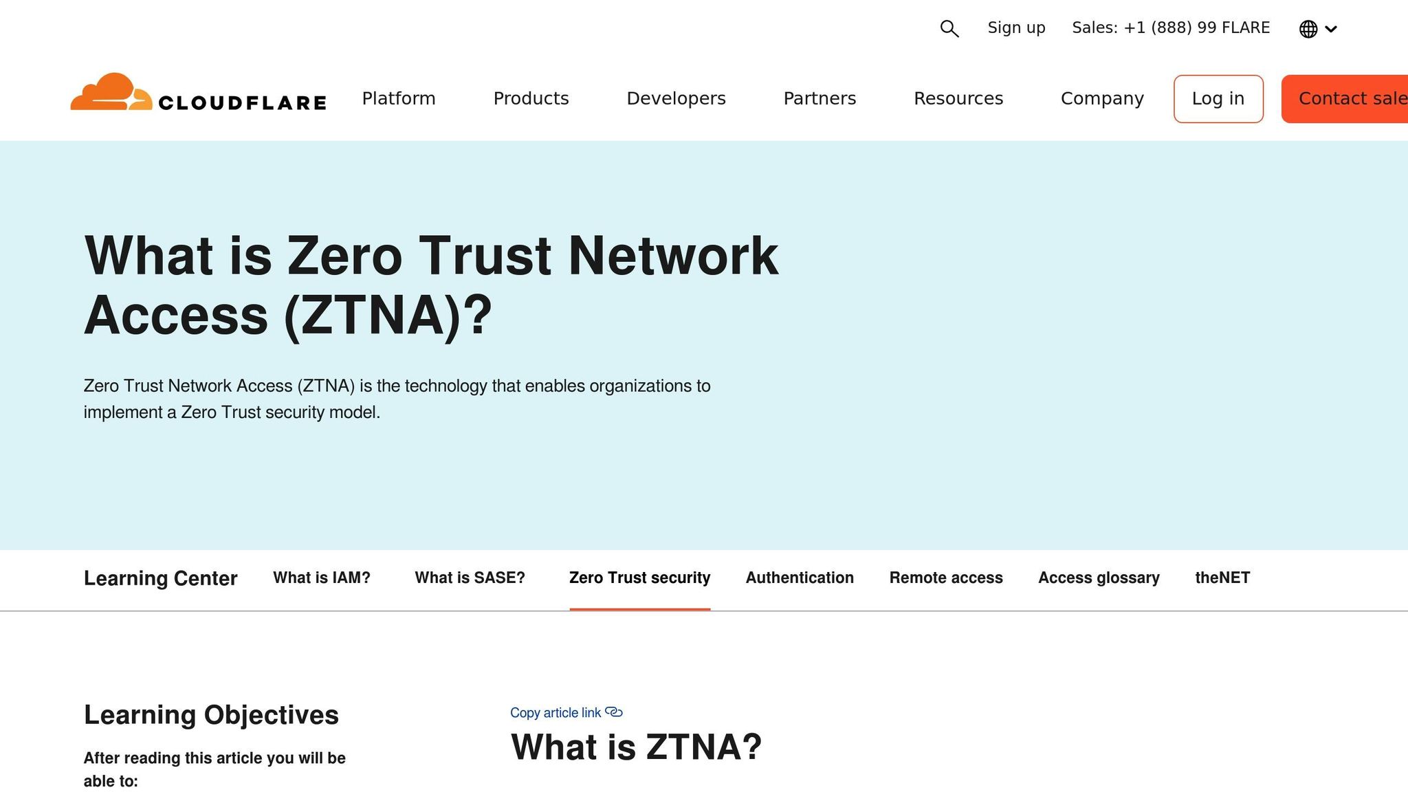 Zero Trust Network Access