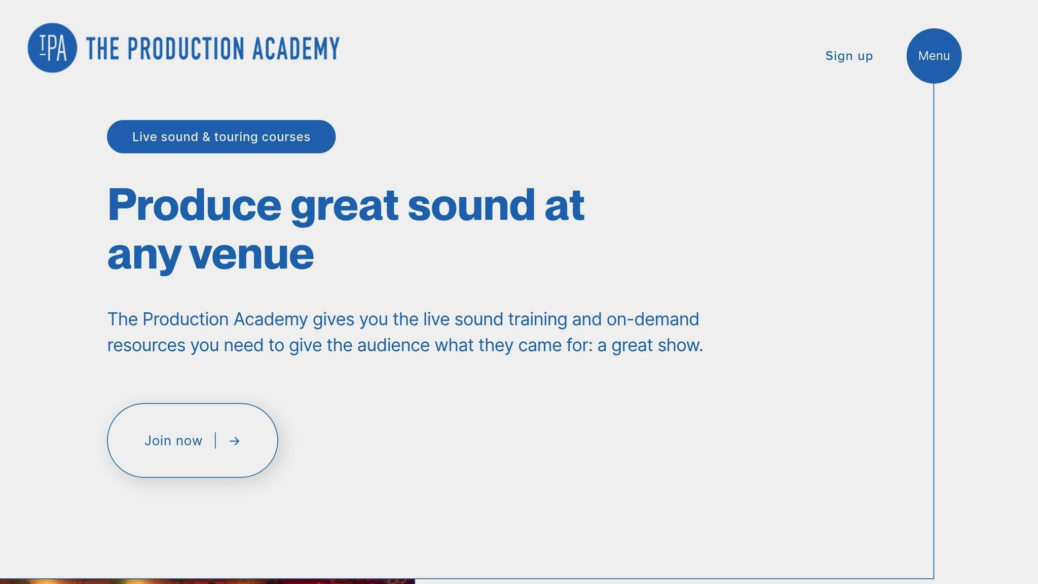 The Production Academy