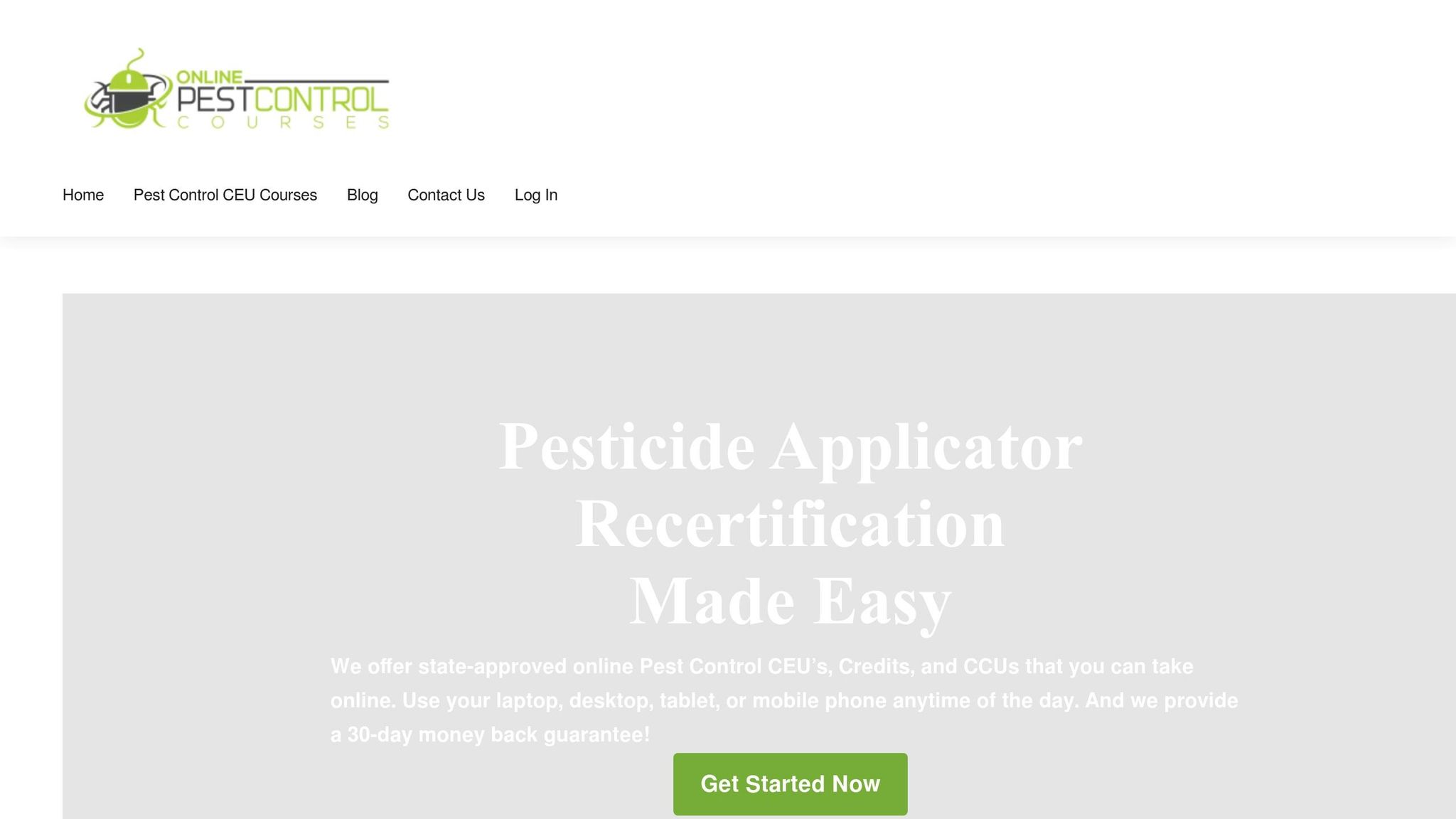 Online Pest Control Courses