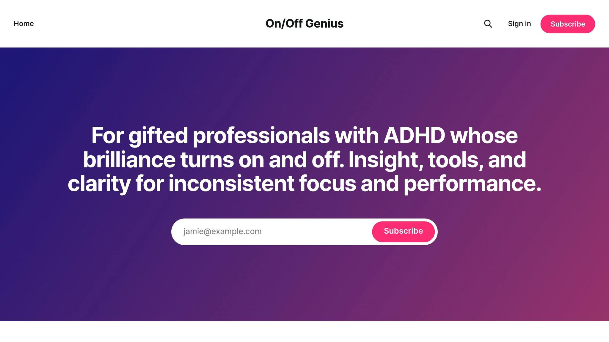 On/Off Genius