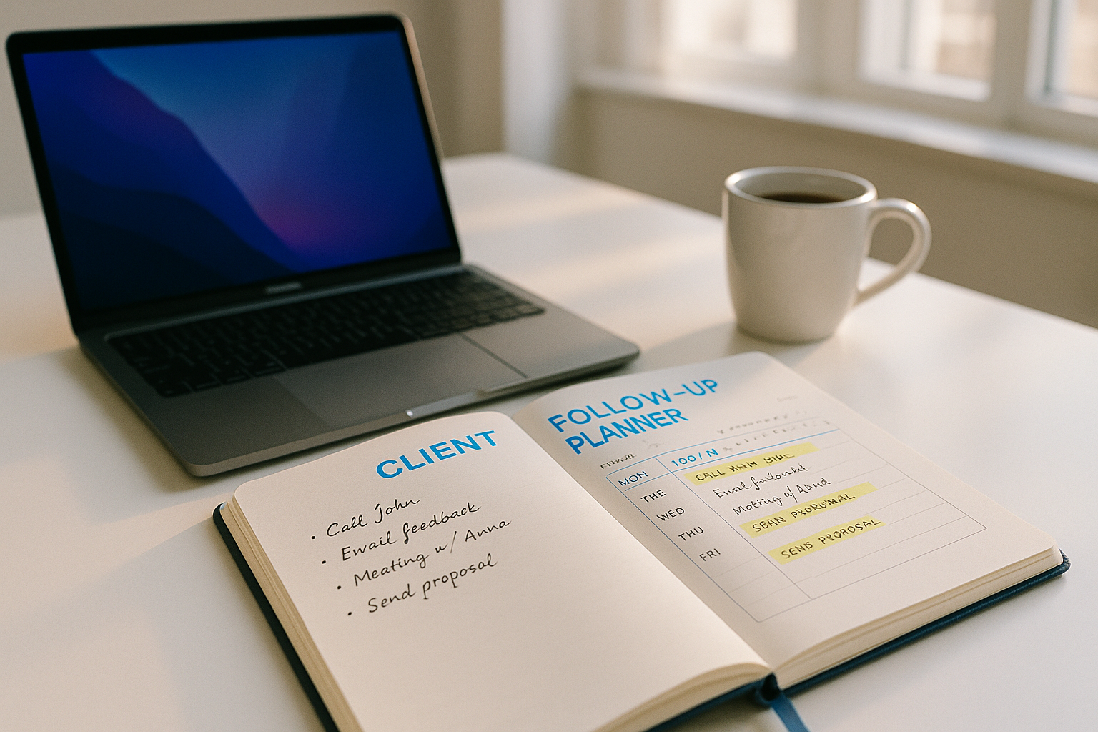 Client Follow-Up Planner