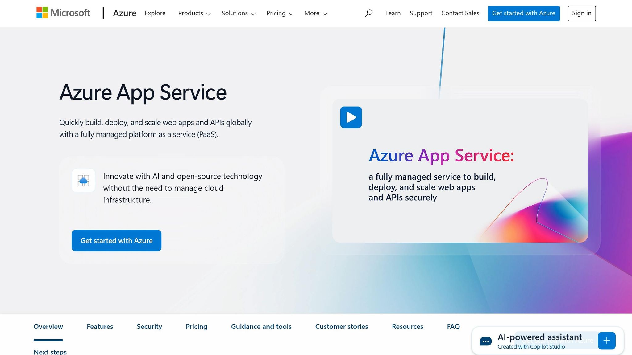 Microsoft Azure App Service