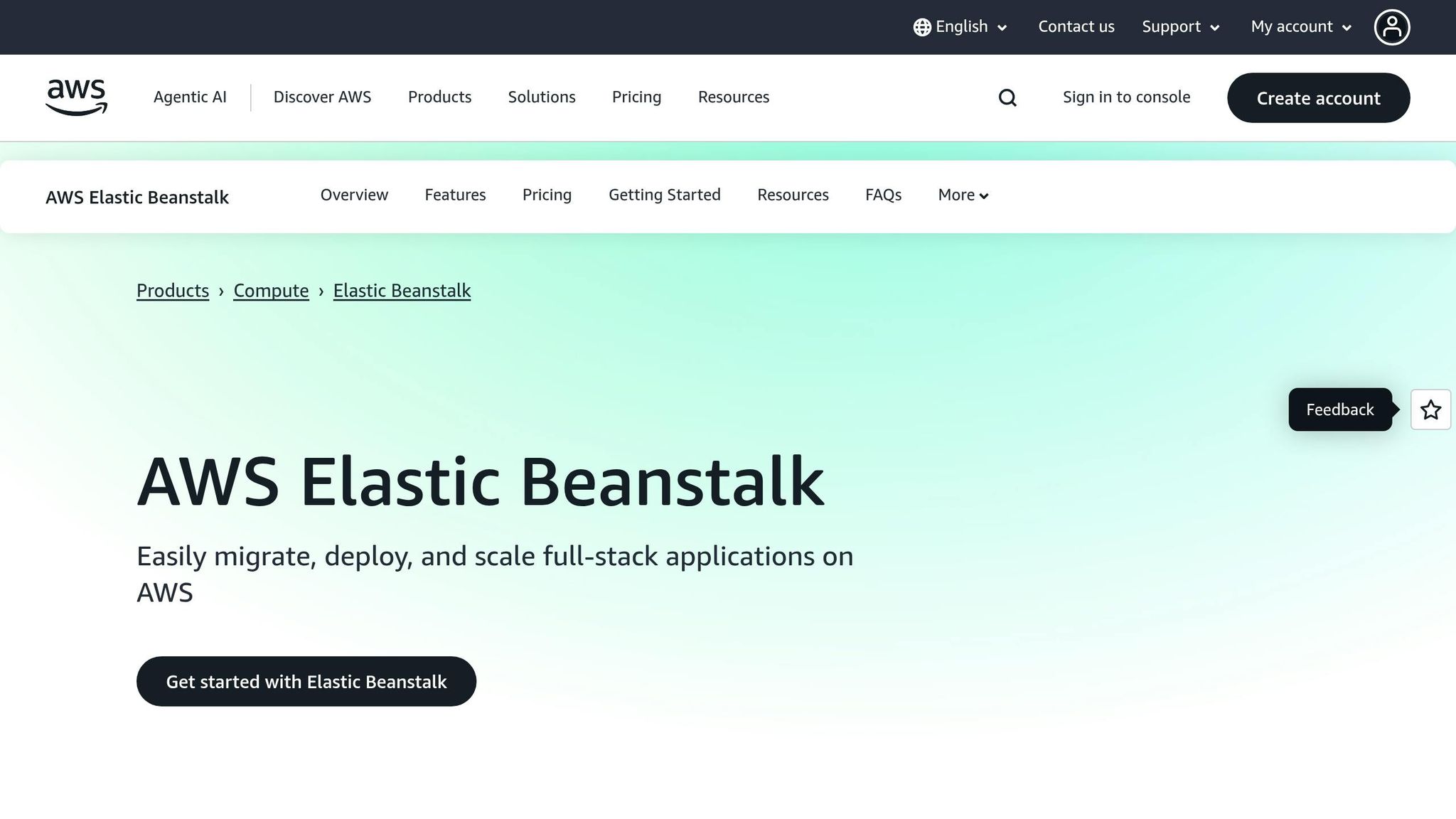 AWS Elastic Beanstalk
