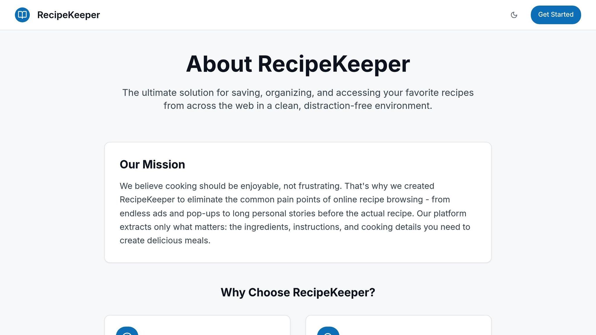 Recipe Keeper