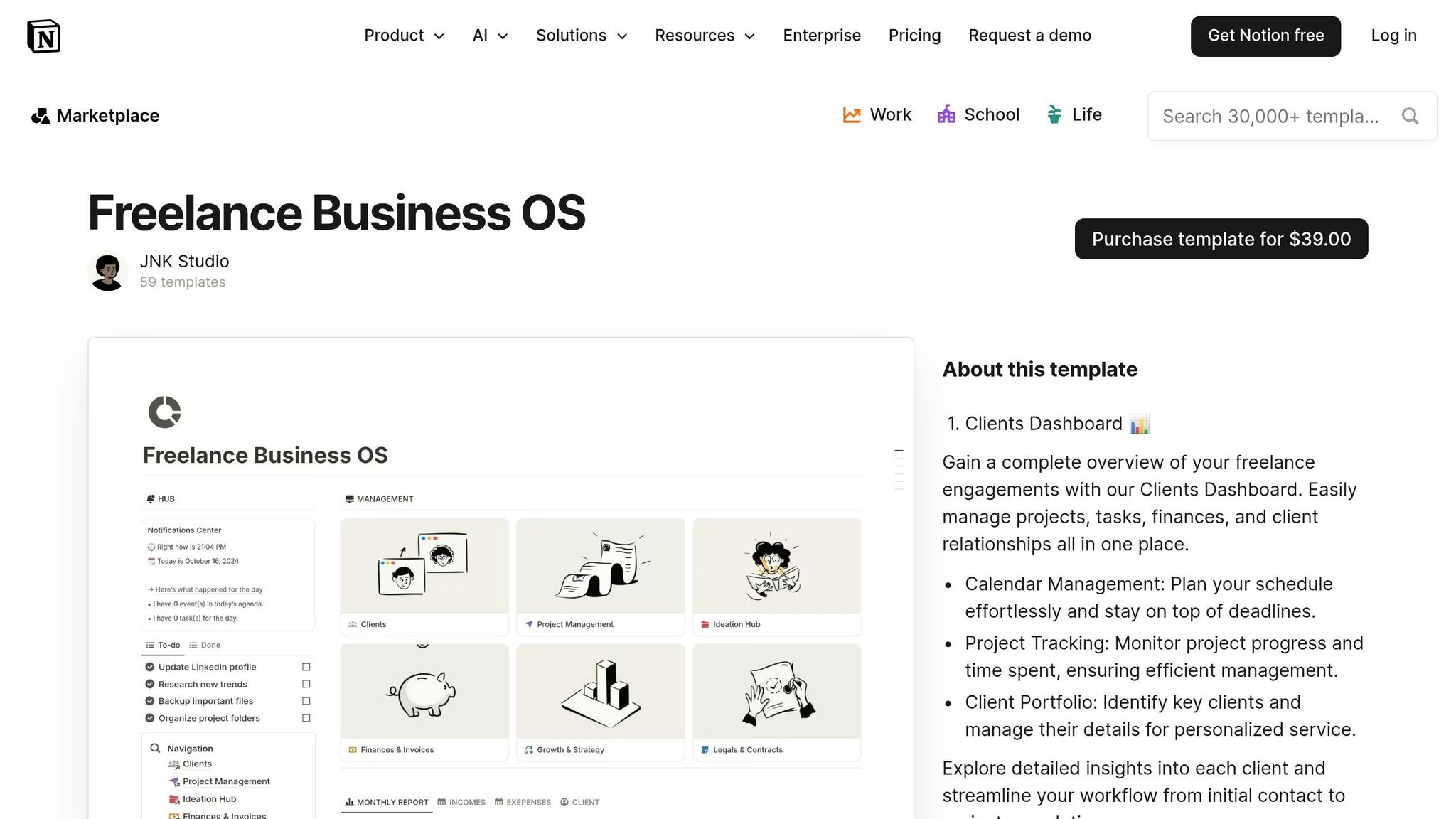 Freelance Business OS System