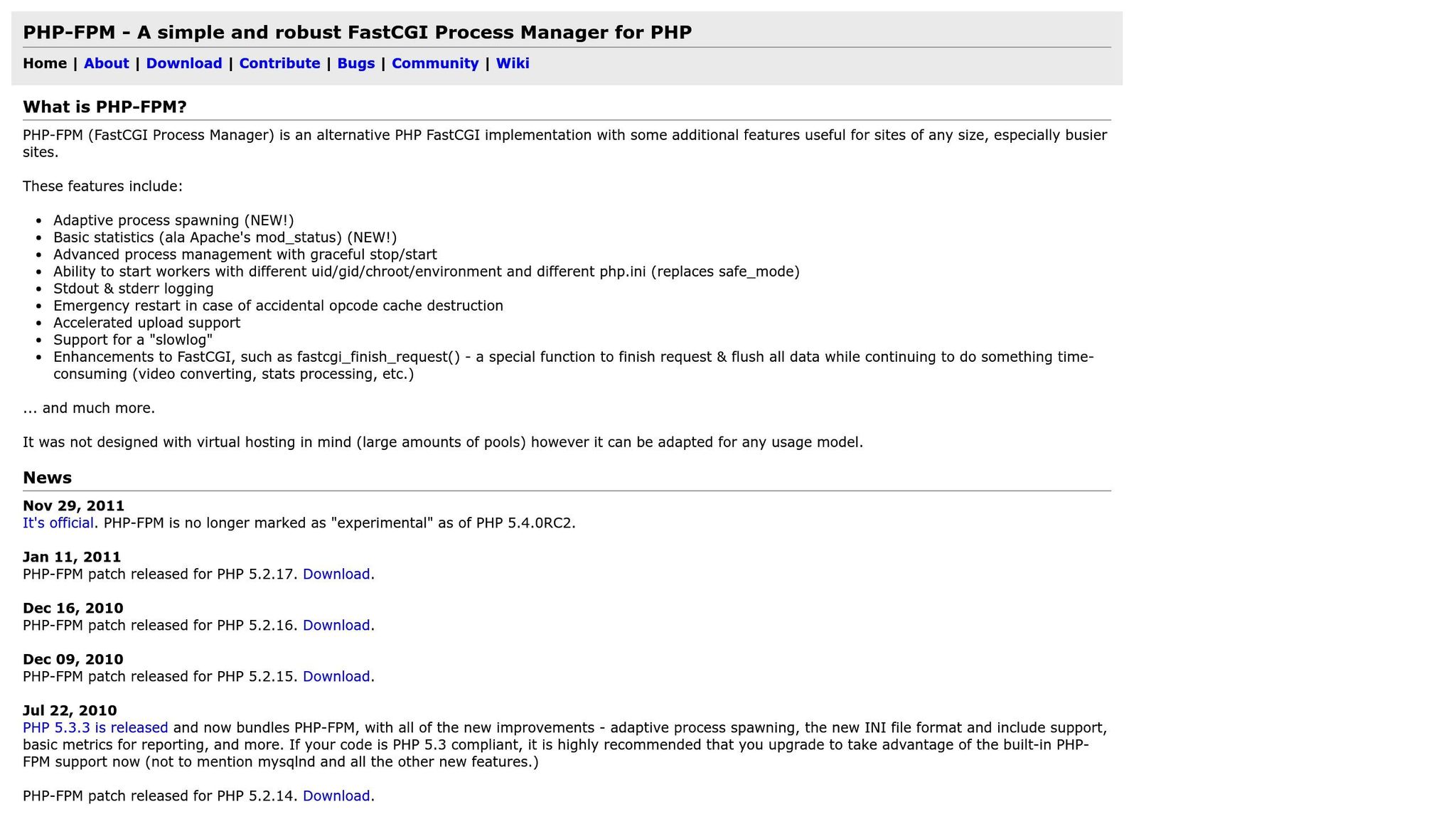 PHP-FPM