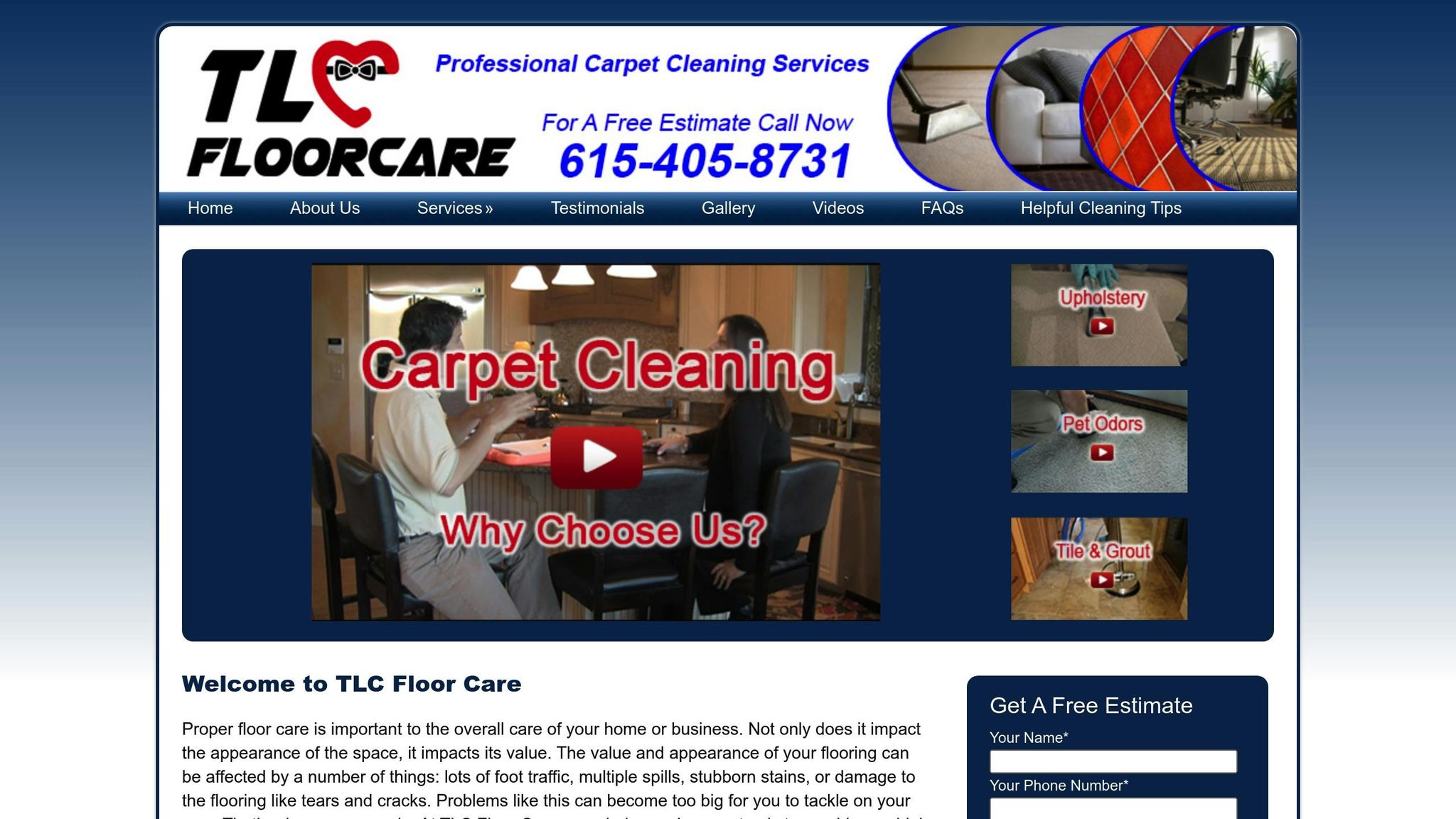 TLC floor care