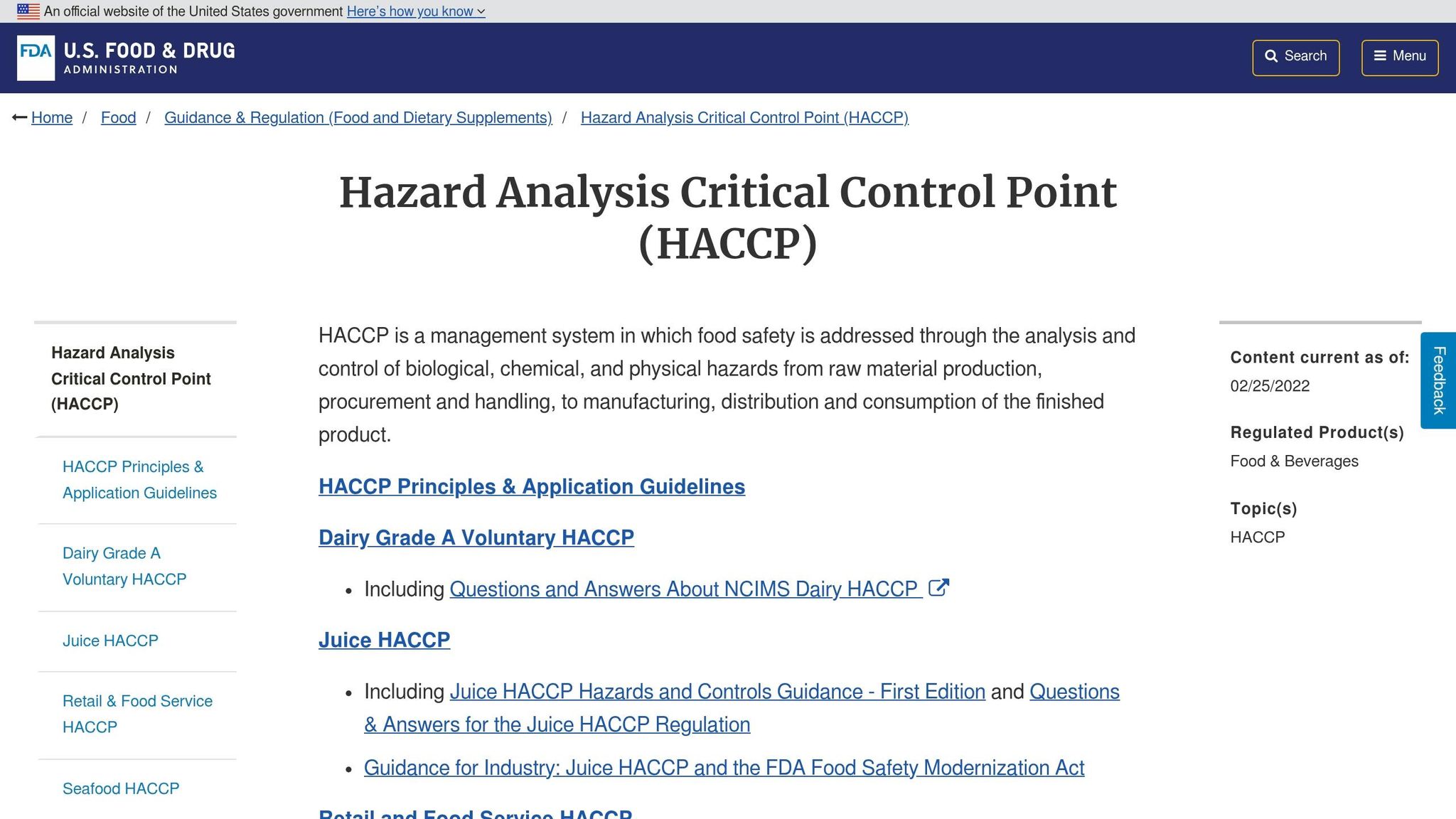 HACCP