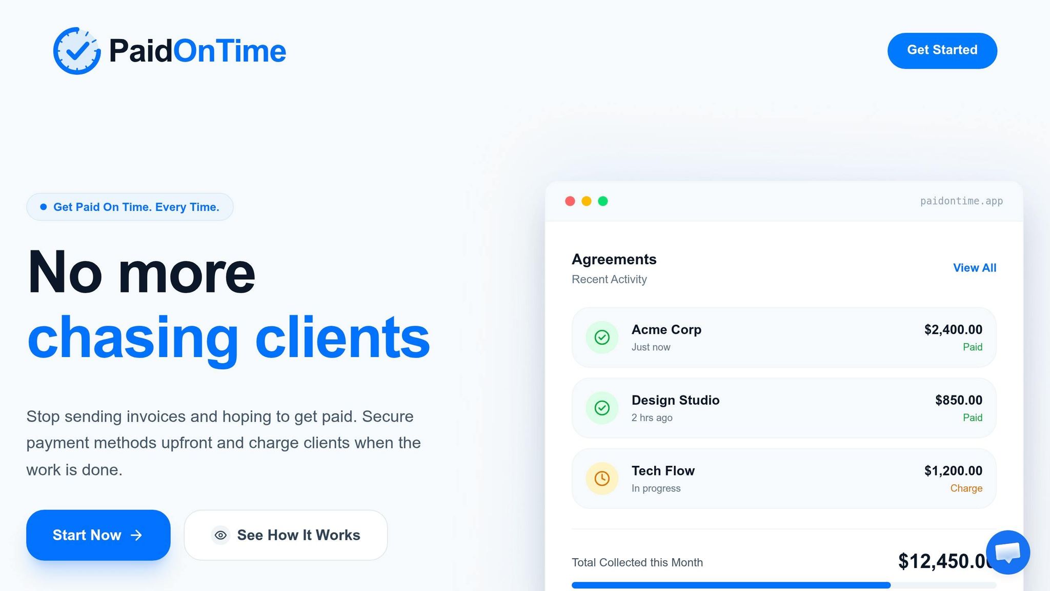 Paid on Time