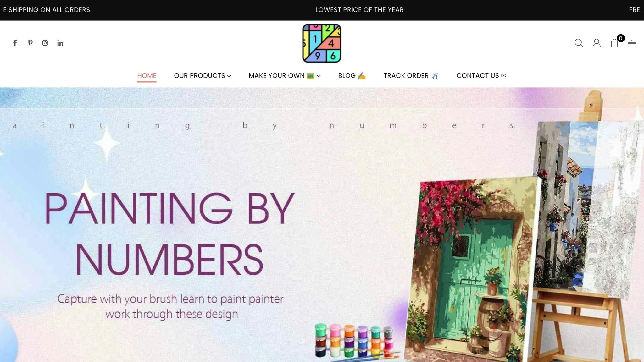 Paint by Numbers Online