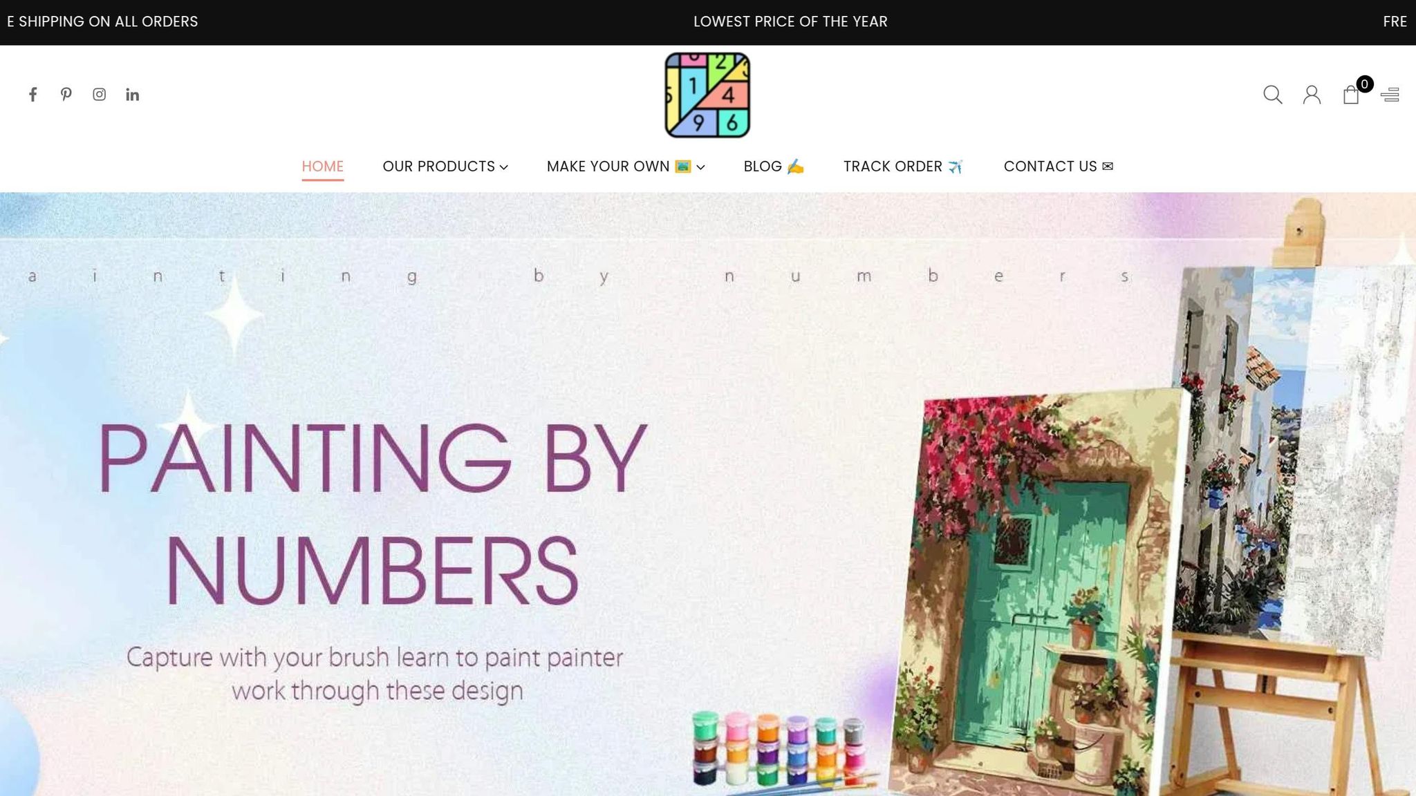 Paint by Numbers Online