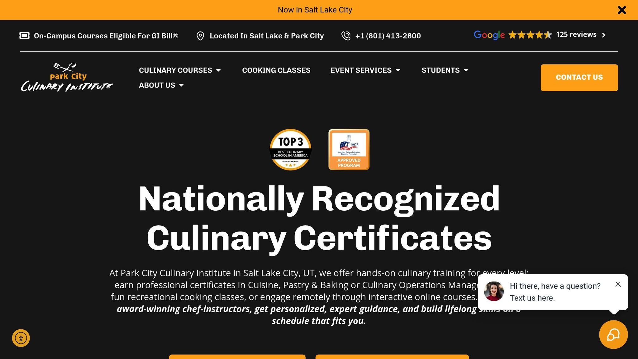 Park City Culinary Institute