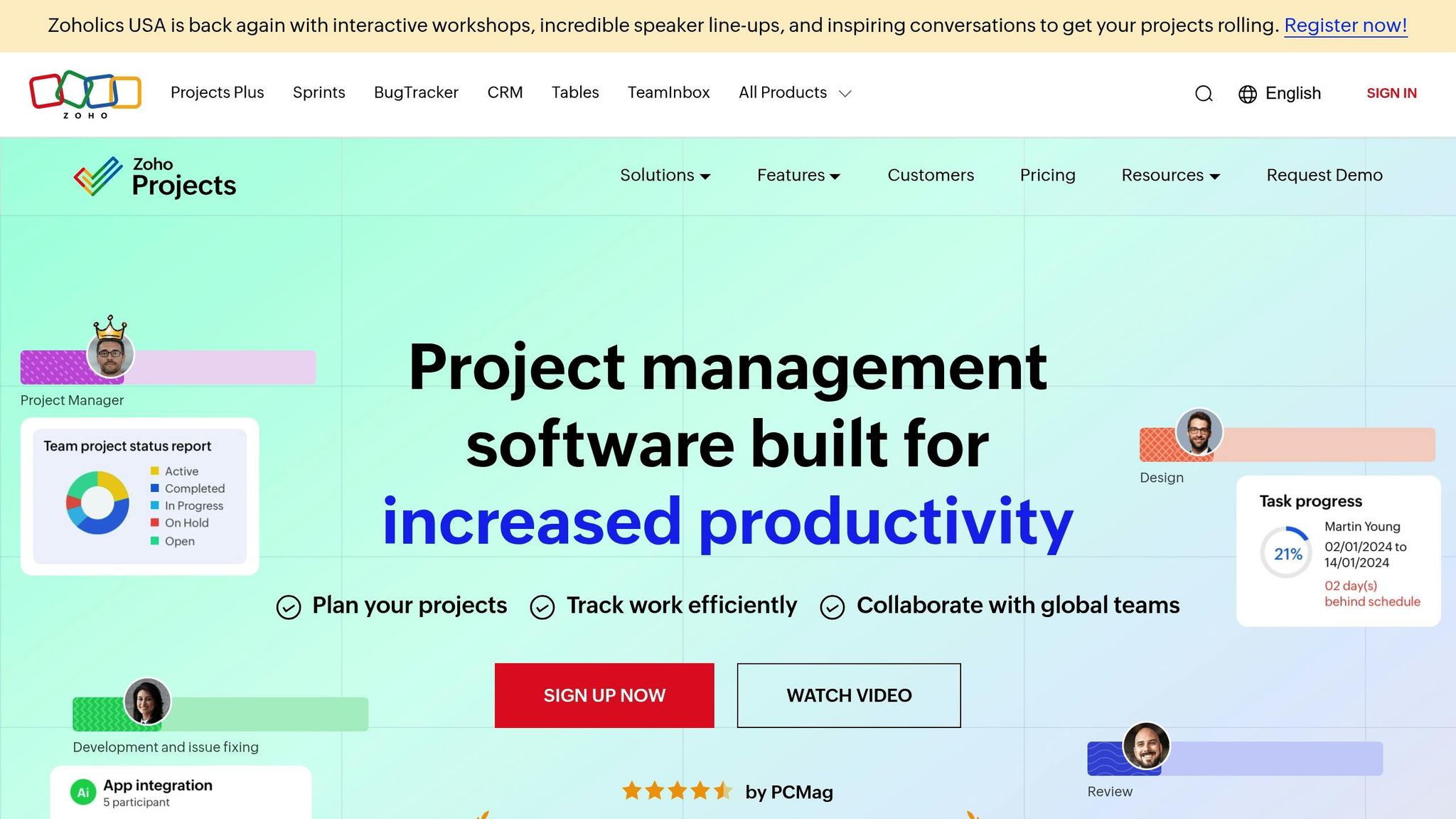 Zoho Projects