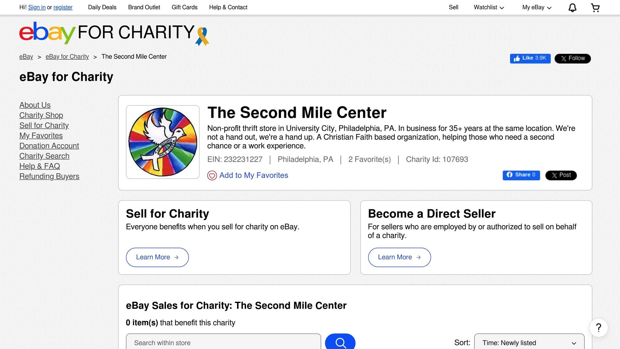 Second Mile Center