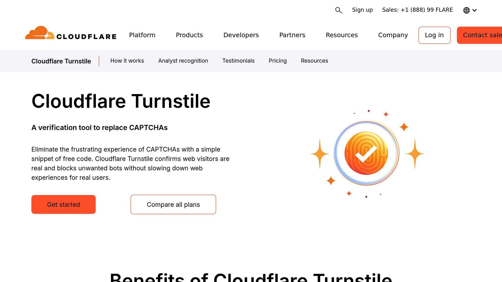 Cloudflare Turnstile
