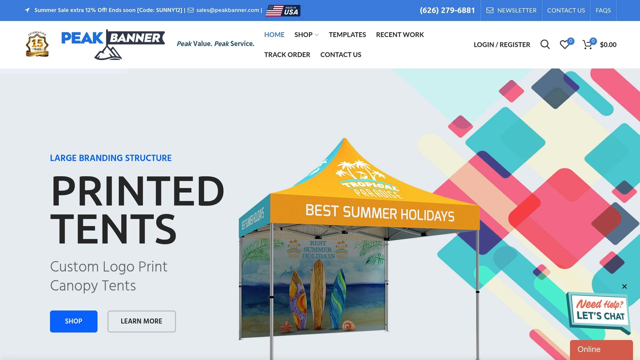 Peak Banner