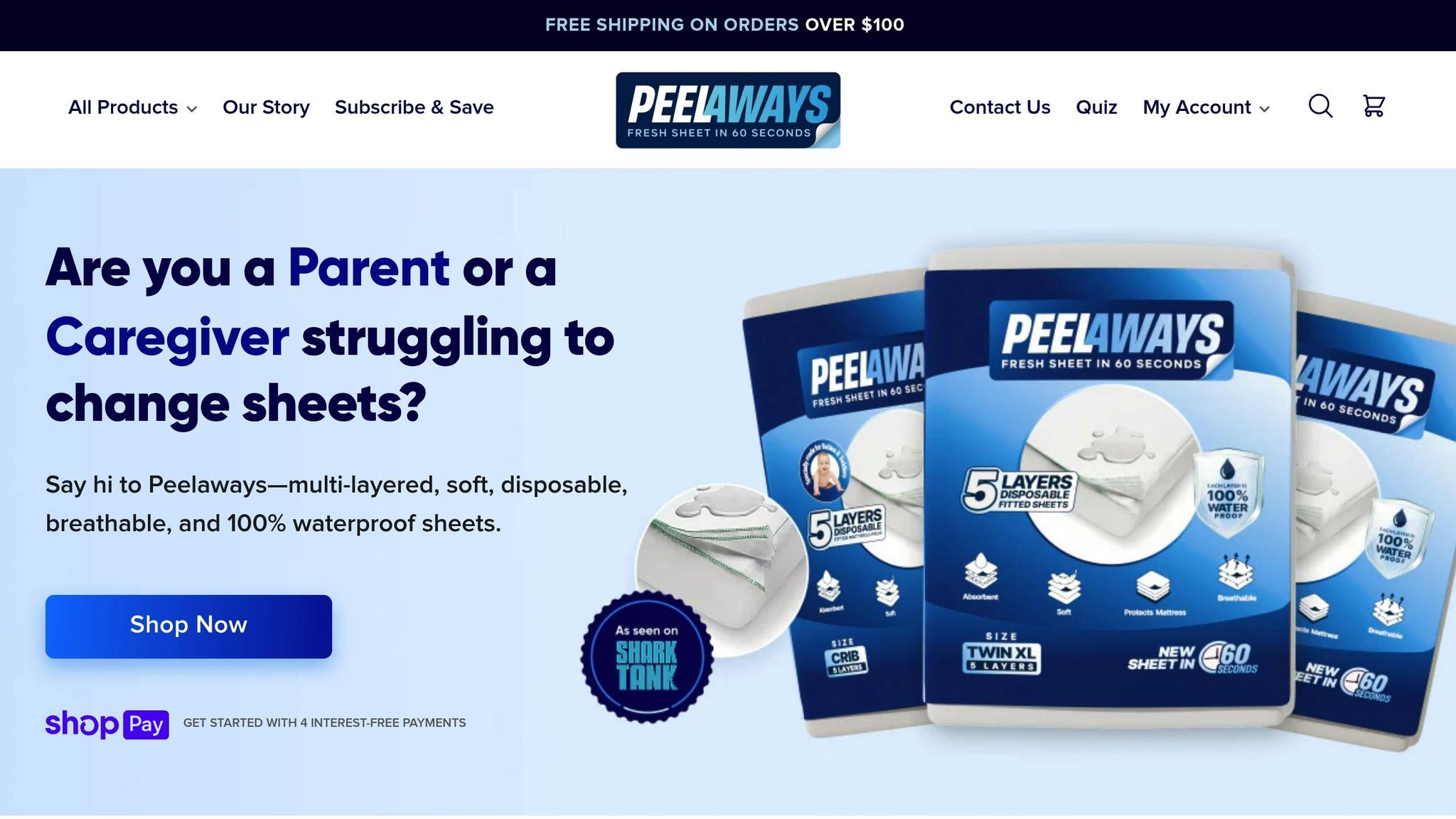 Peelaways