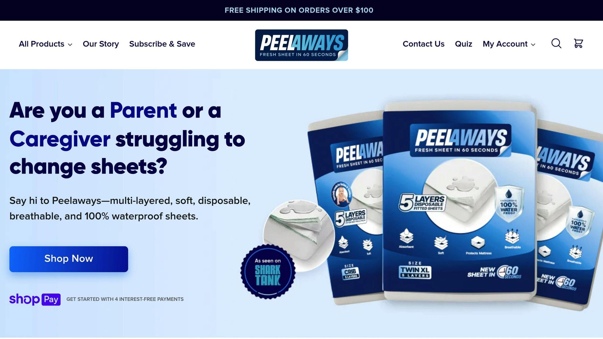 Peelaways