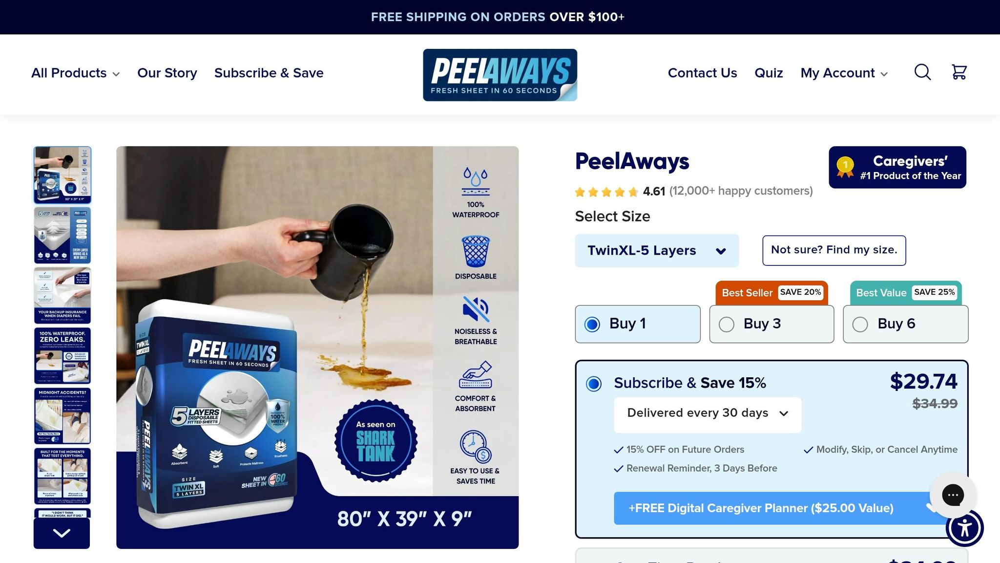 PeelAways Crib-A-Peel