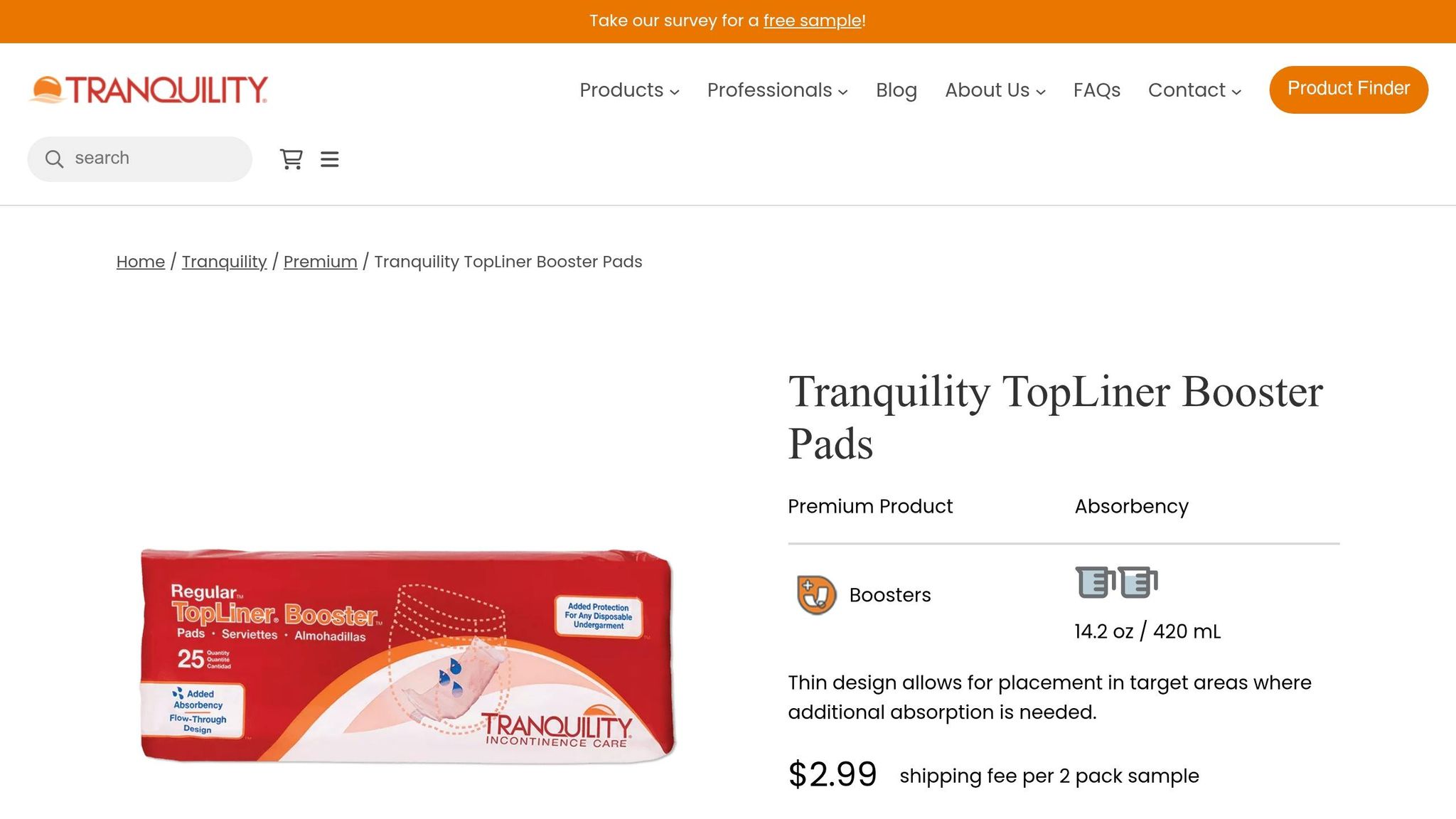 Tranquility TopLiner